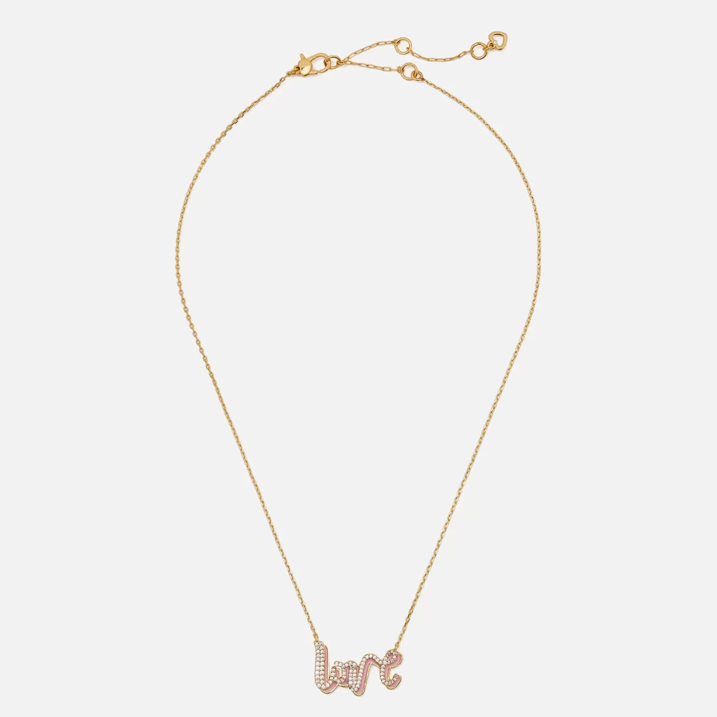 Say Yes Love Rose Gold-Tone Necklace*Kate Spade New York Outlet