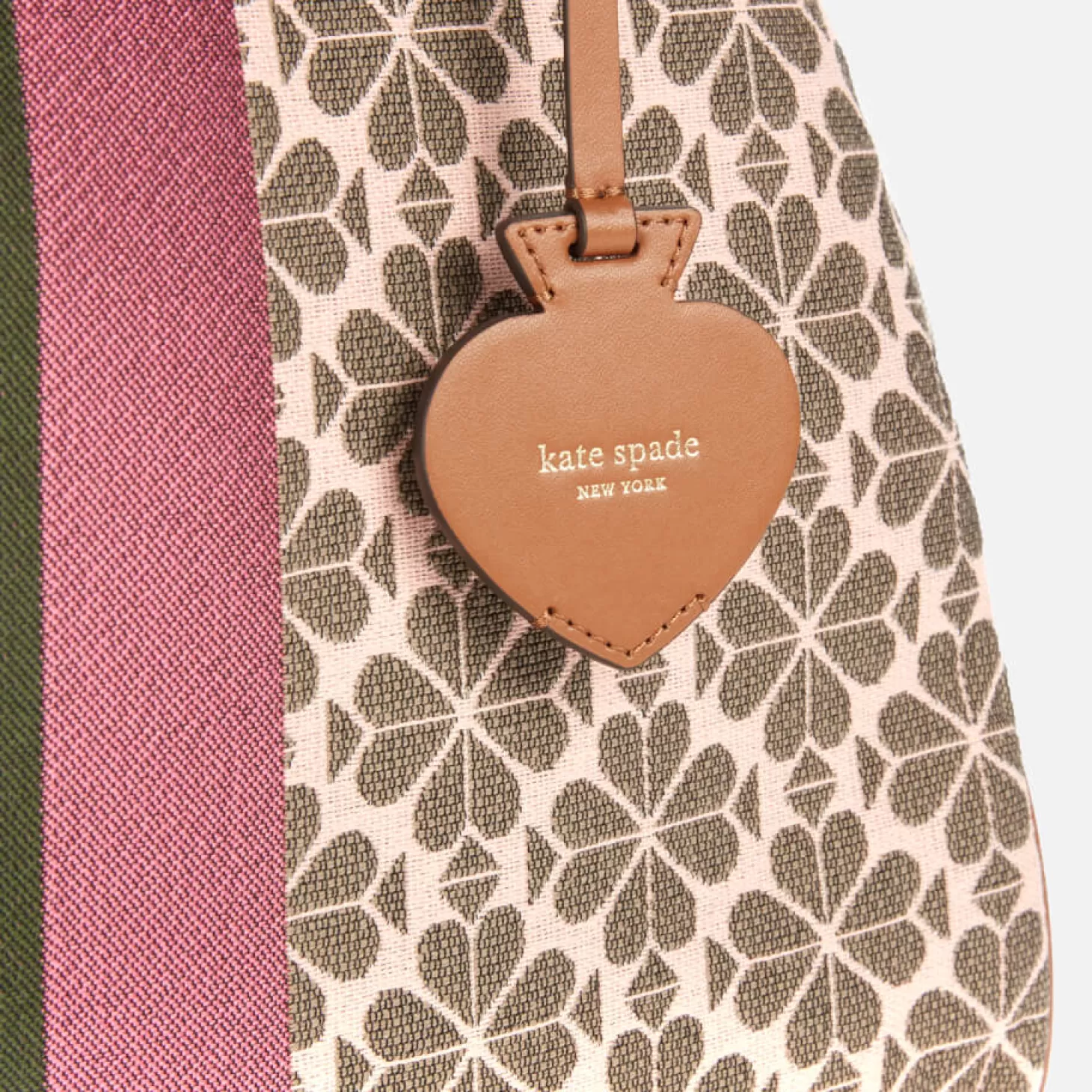 Women's Everything Spade Flower Jacquard Tote Bag - Pink Multi*Kate Spade New York Discount