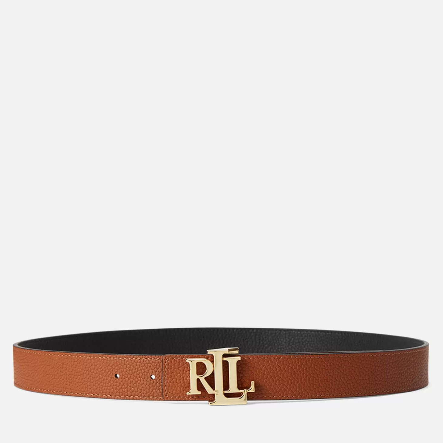 Women's Reversible 30 Medium Belt - Black/Lauren Tan*Lauren Ralph Lauren Best Sale