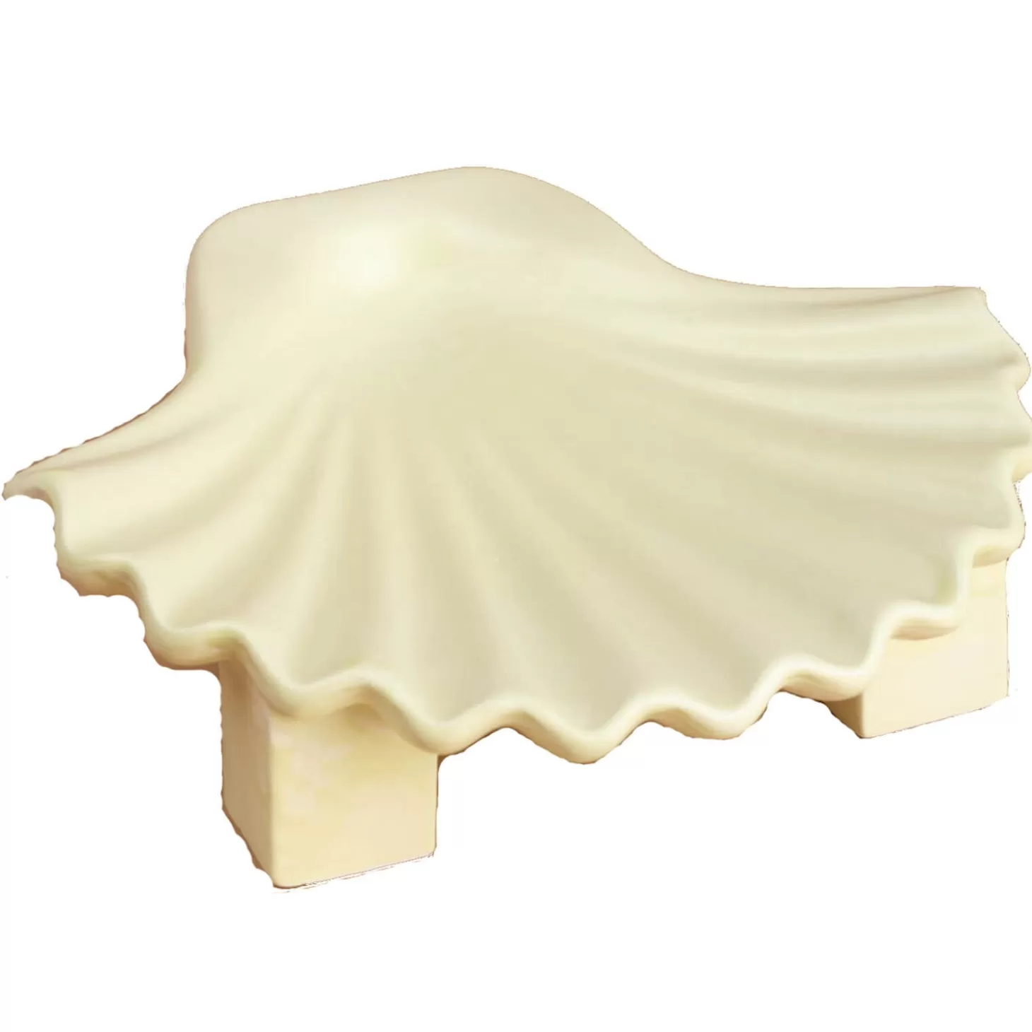 Seashell Plate - Lime*Los Objetos Decorativos Sale