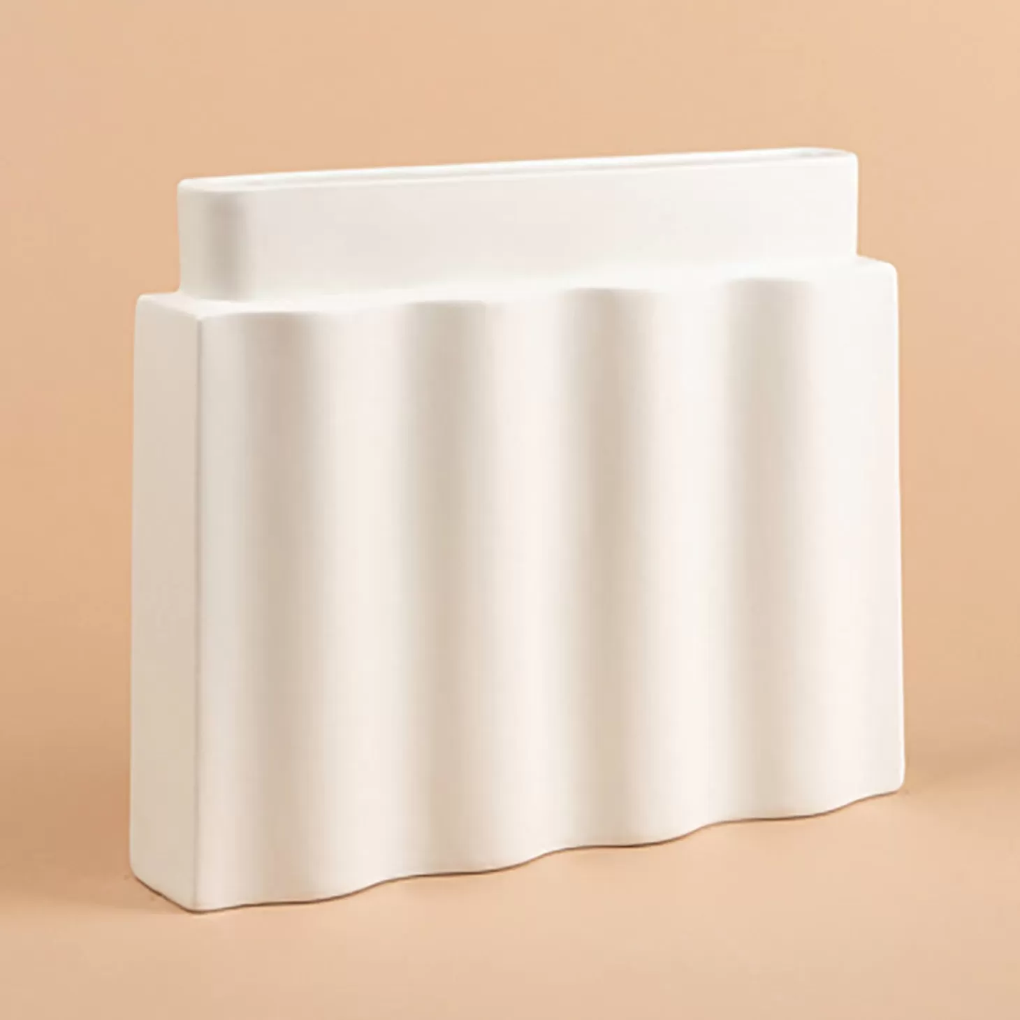 Waves Vase - White*Los Objetos Decorativos Online