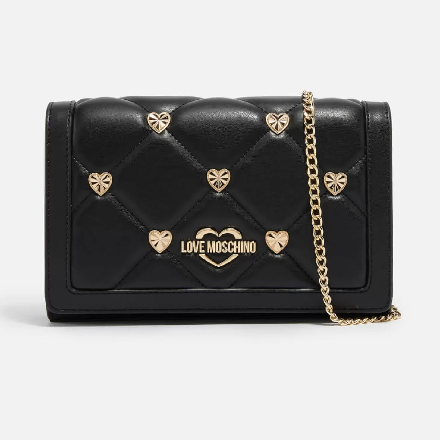 Borsa Embellishment Faux Leather Bag*Love Moschino Flash Sale