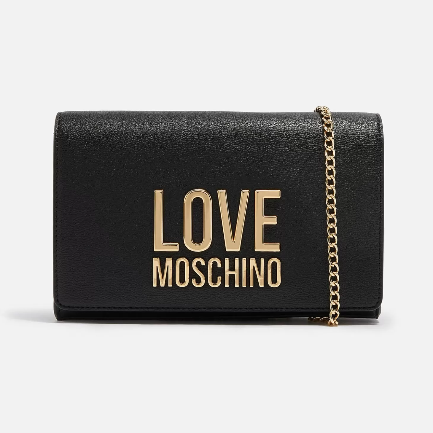 Borsa Lettering Faux Leather Small Bag*Love Moschino New