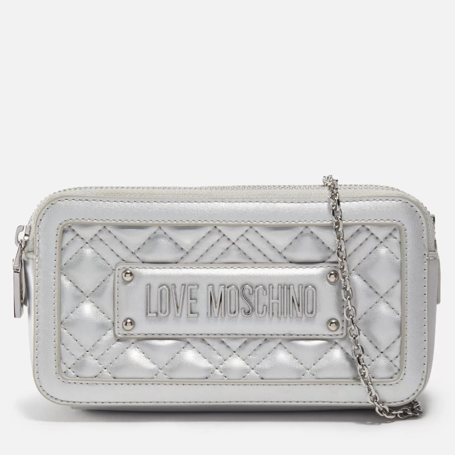 Faux Leather Cross Body Bag*Love Moschino Cheap