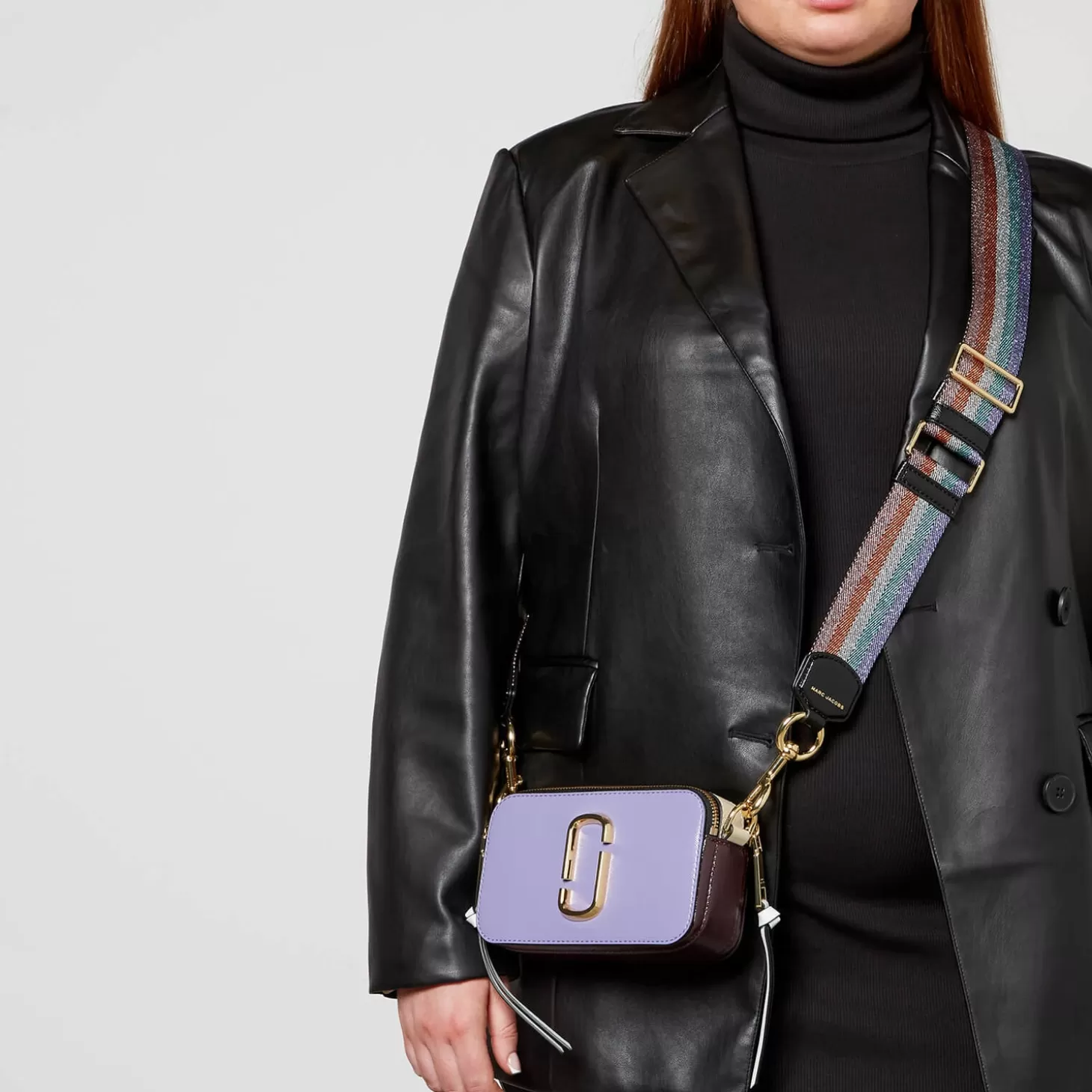 The Colourblock Snapshot Leather Bag*Marc Jacobs Store