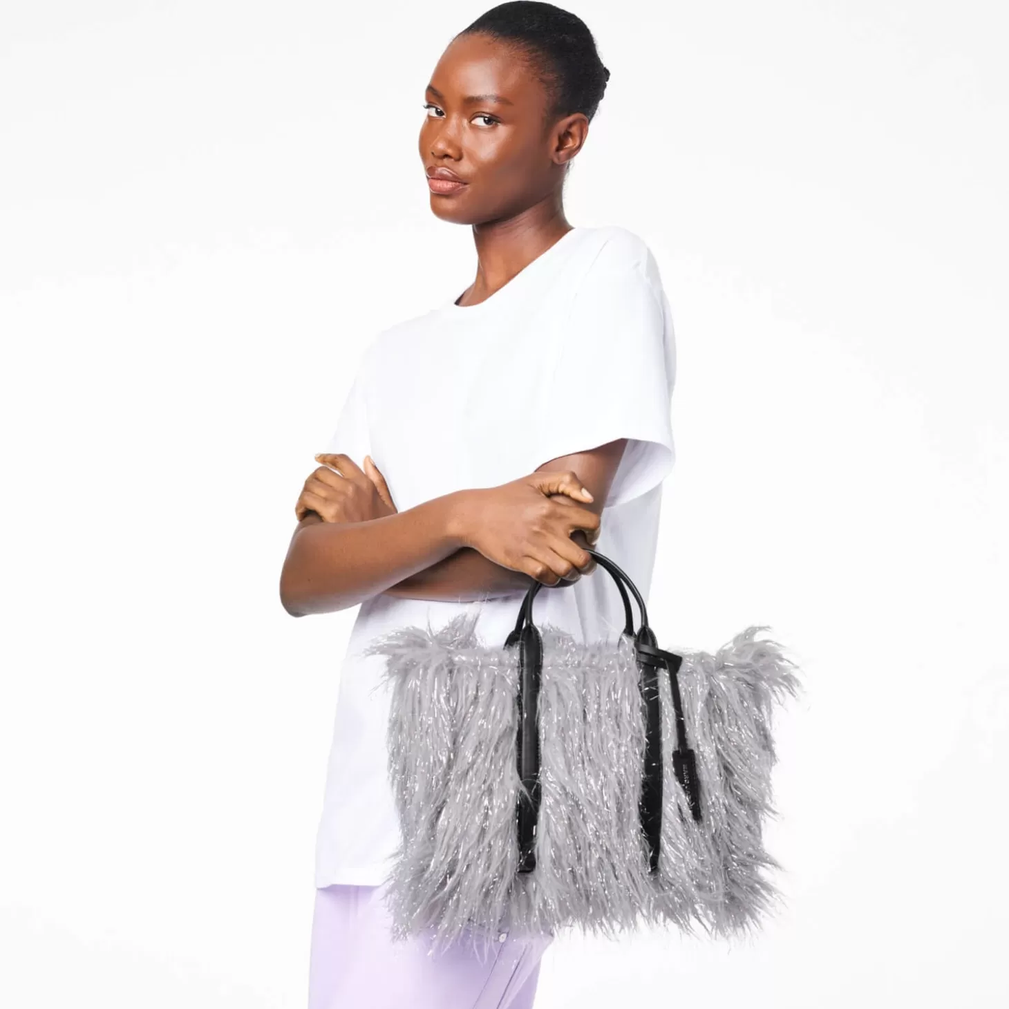 The Creature Mini Faux Fur Tote Bag*Marc Jacobs Outlet