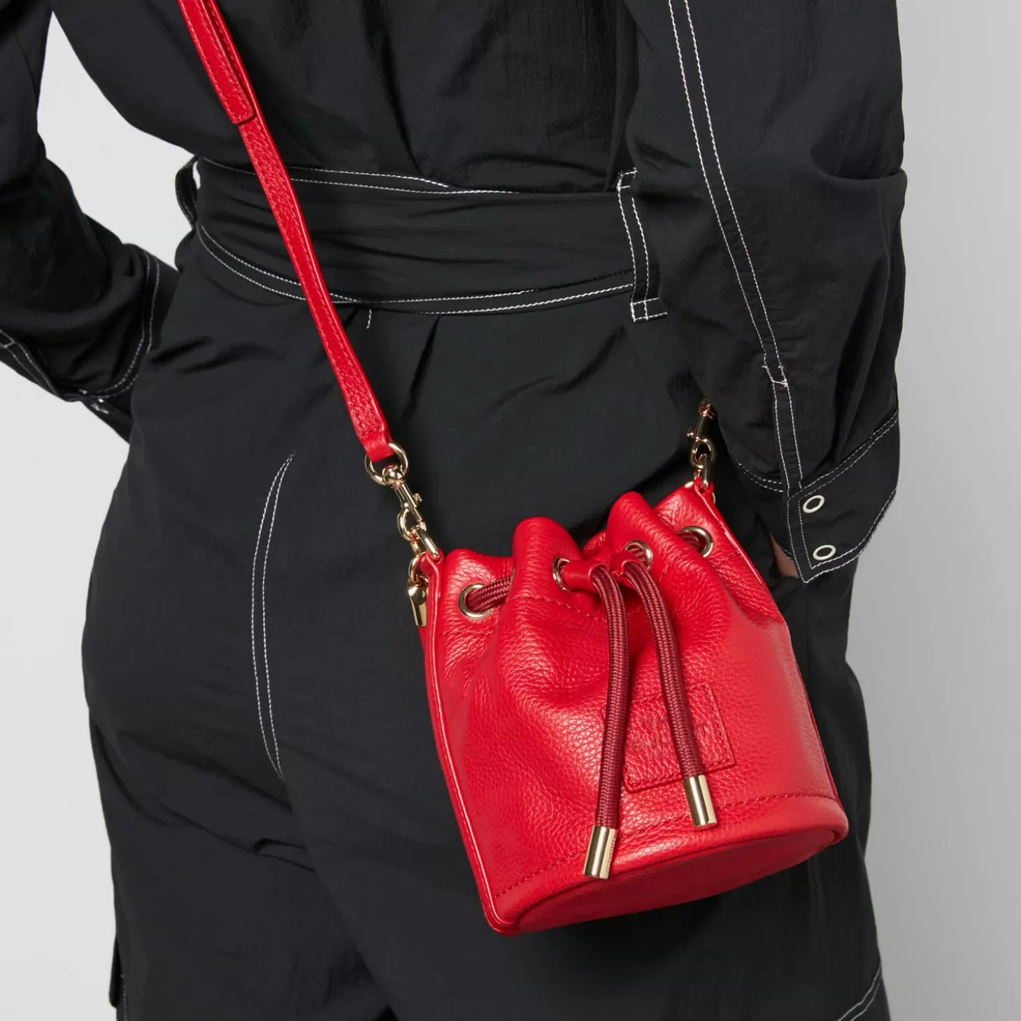 The Micro Leather Bucket Bag*Marc Jacobs Sale