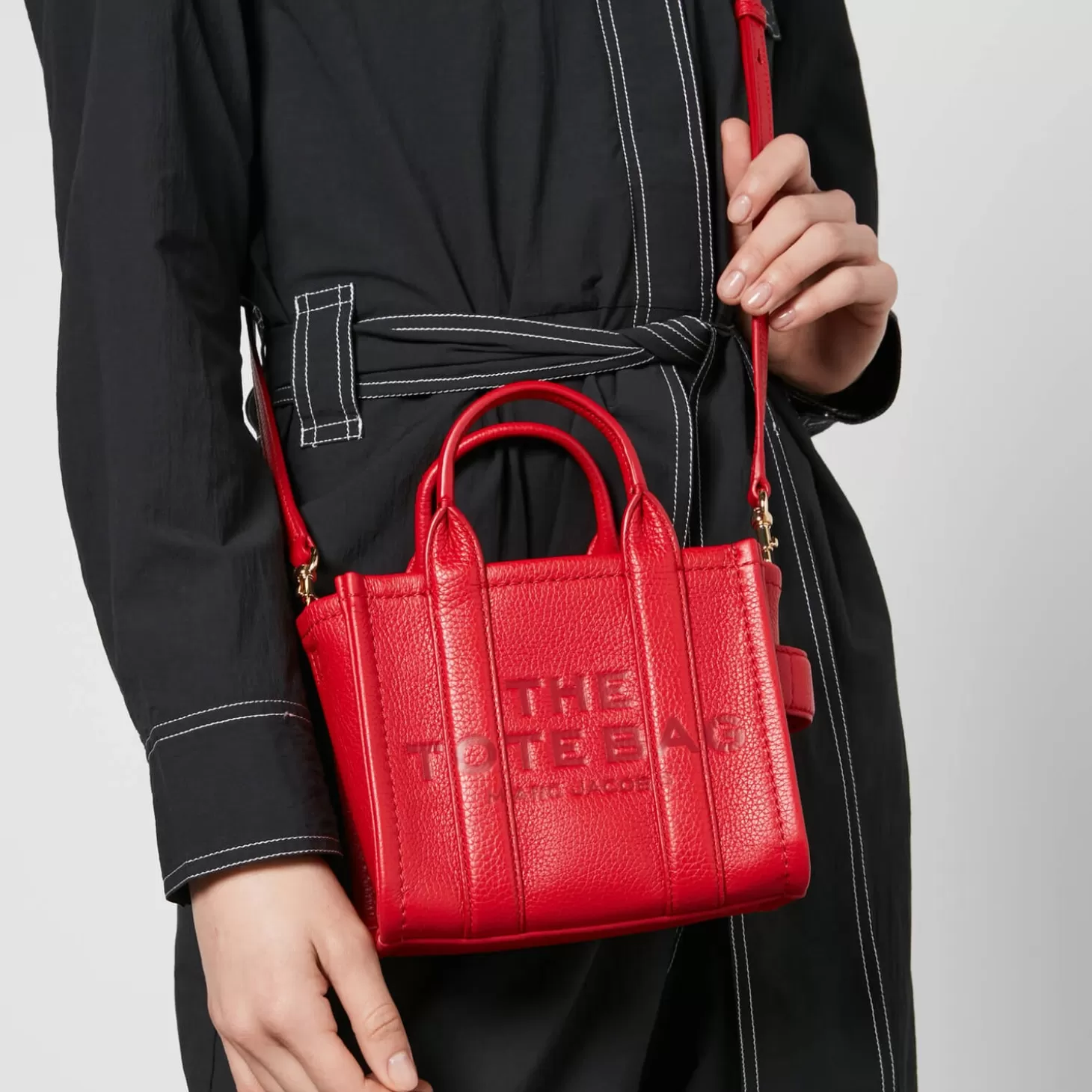 The Micro Leather Tote Bag*Marc Jacobs Sale