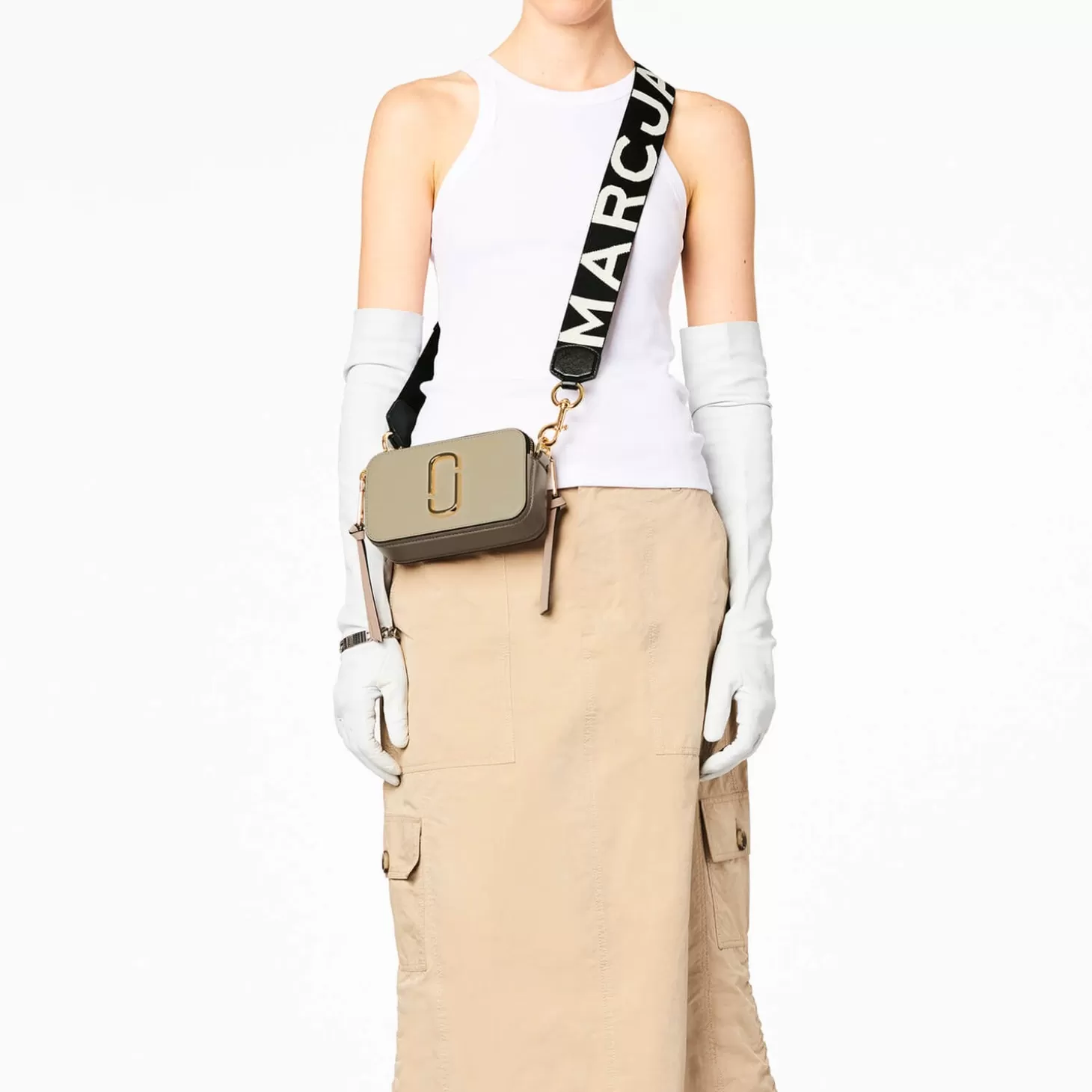 The Snapshot Leather Cross Bag*Marc Jacobs Discount