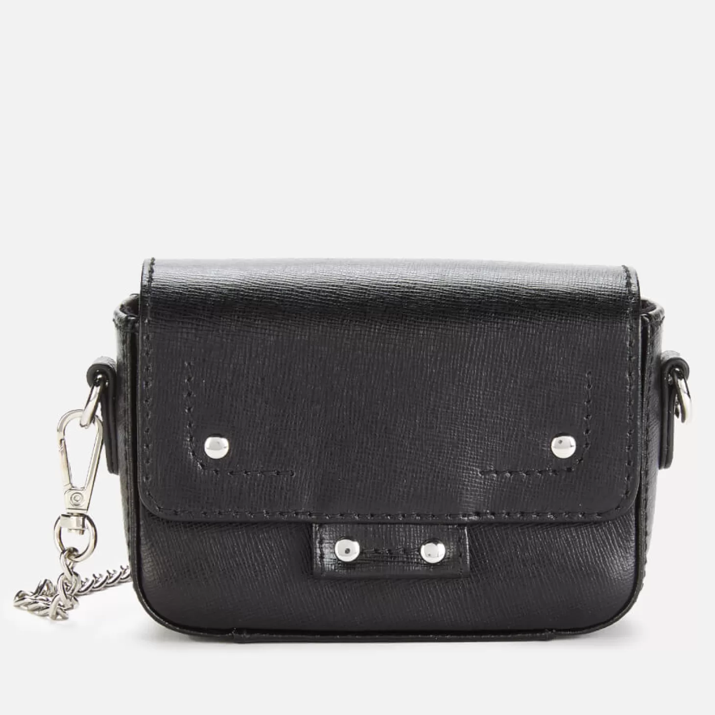 Women's Mini Honey Florence Lwg Leather Shoulder Bag - Black*Nunoo Shop