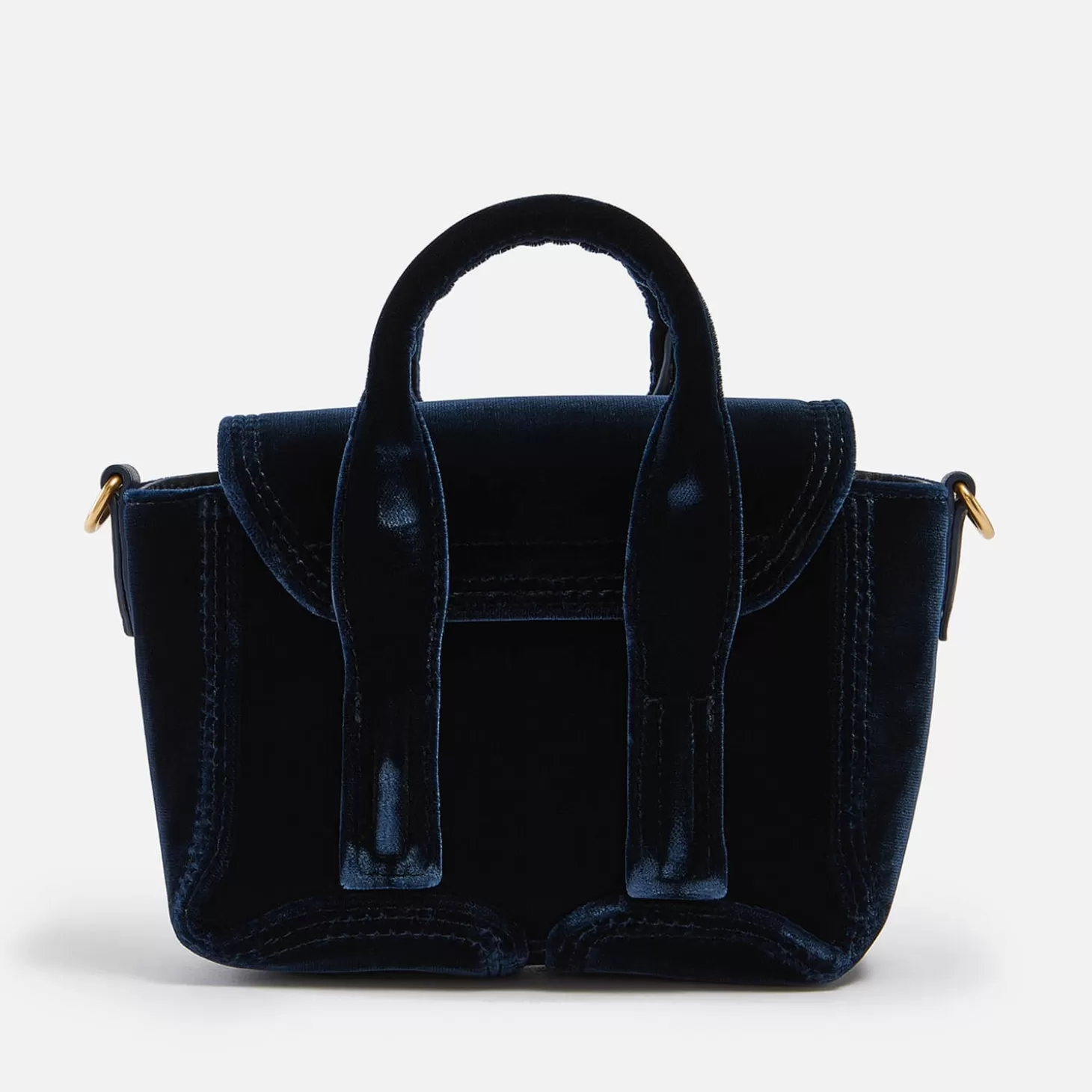 Pashli Nano Leather-Trimmed Velvet Shoulder Bag*3.1 Phillip Lim Sale