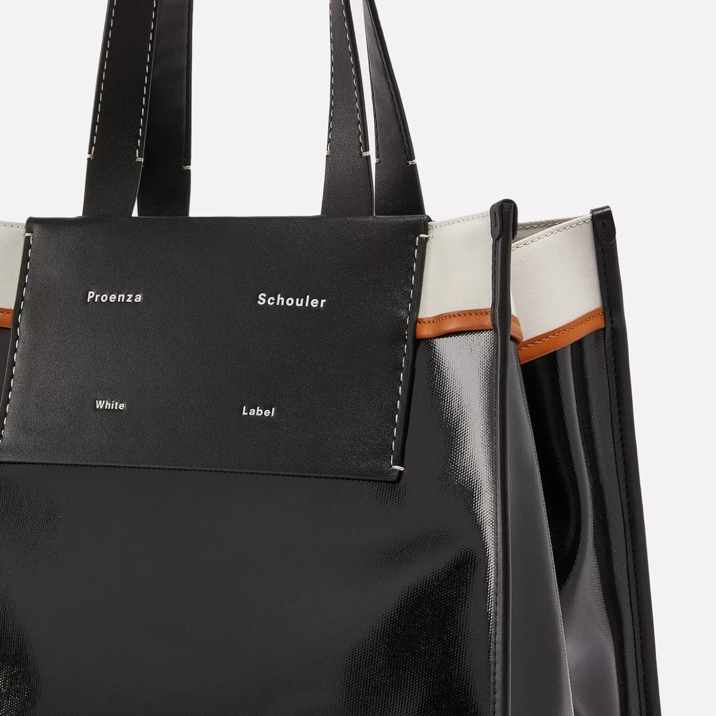 Large Morris Coated-Canvas Tote Bag*Proenza Schouler White Label Best Sale