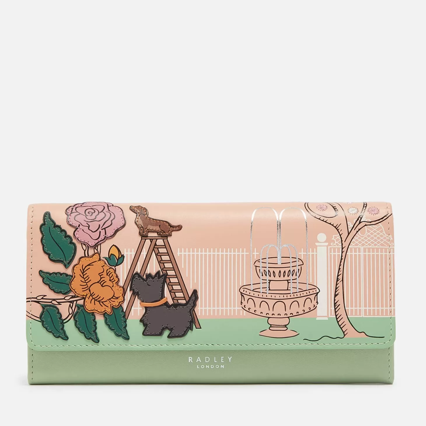 Life Is Rosy Leather Flapover Wallet*Radley Store