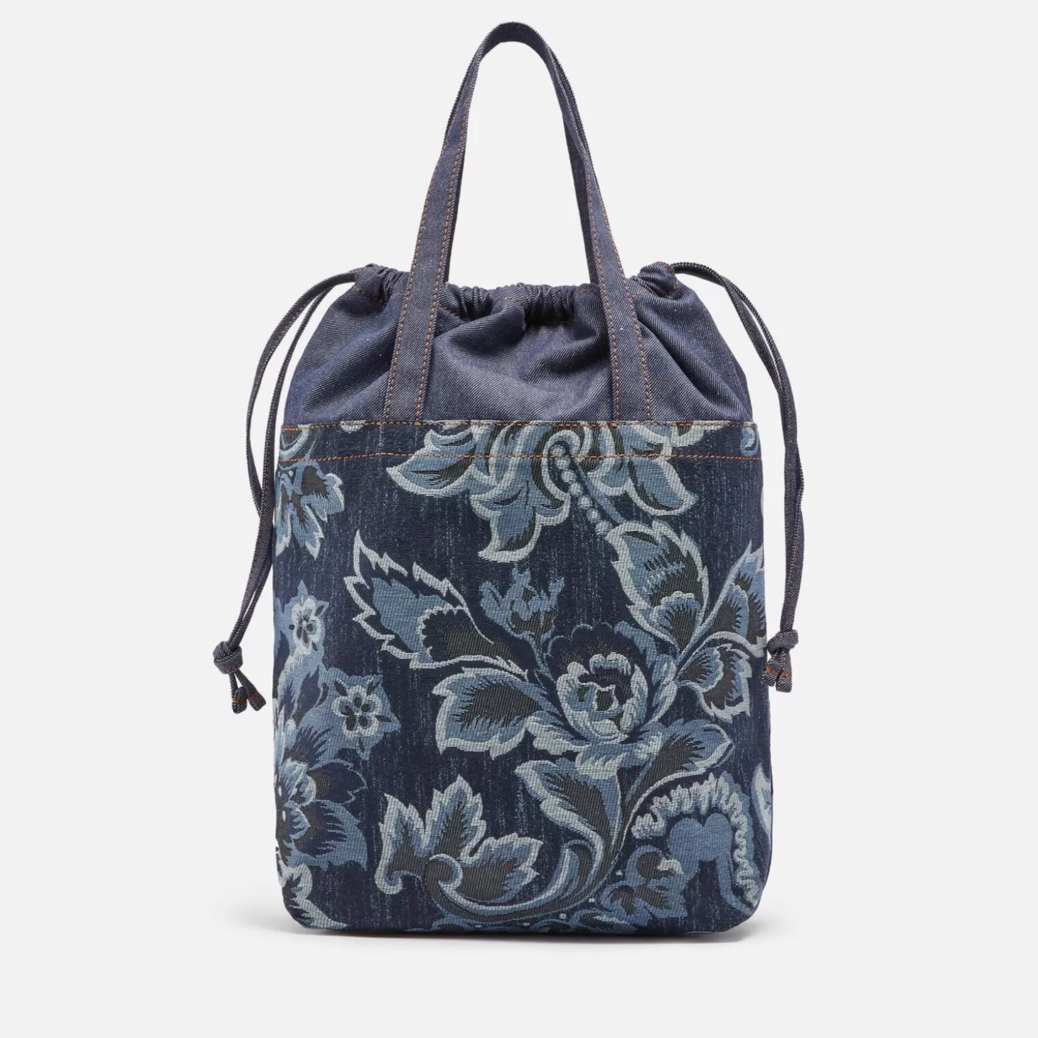 Floral Denim-Jacquard Tote Bag*See By Chloe Online