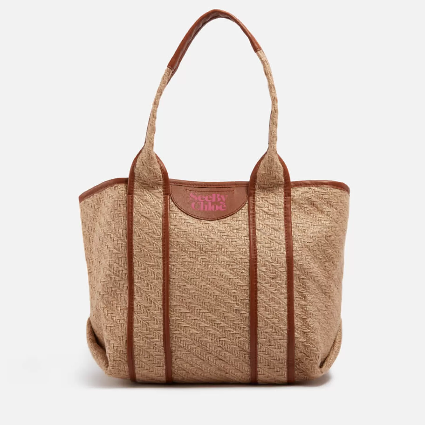 Laetizia Small Jute Tote Bag*See By Chloe Cheap