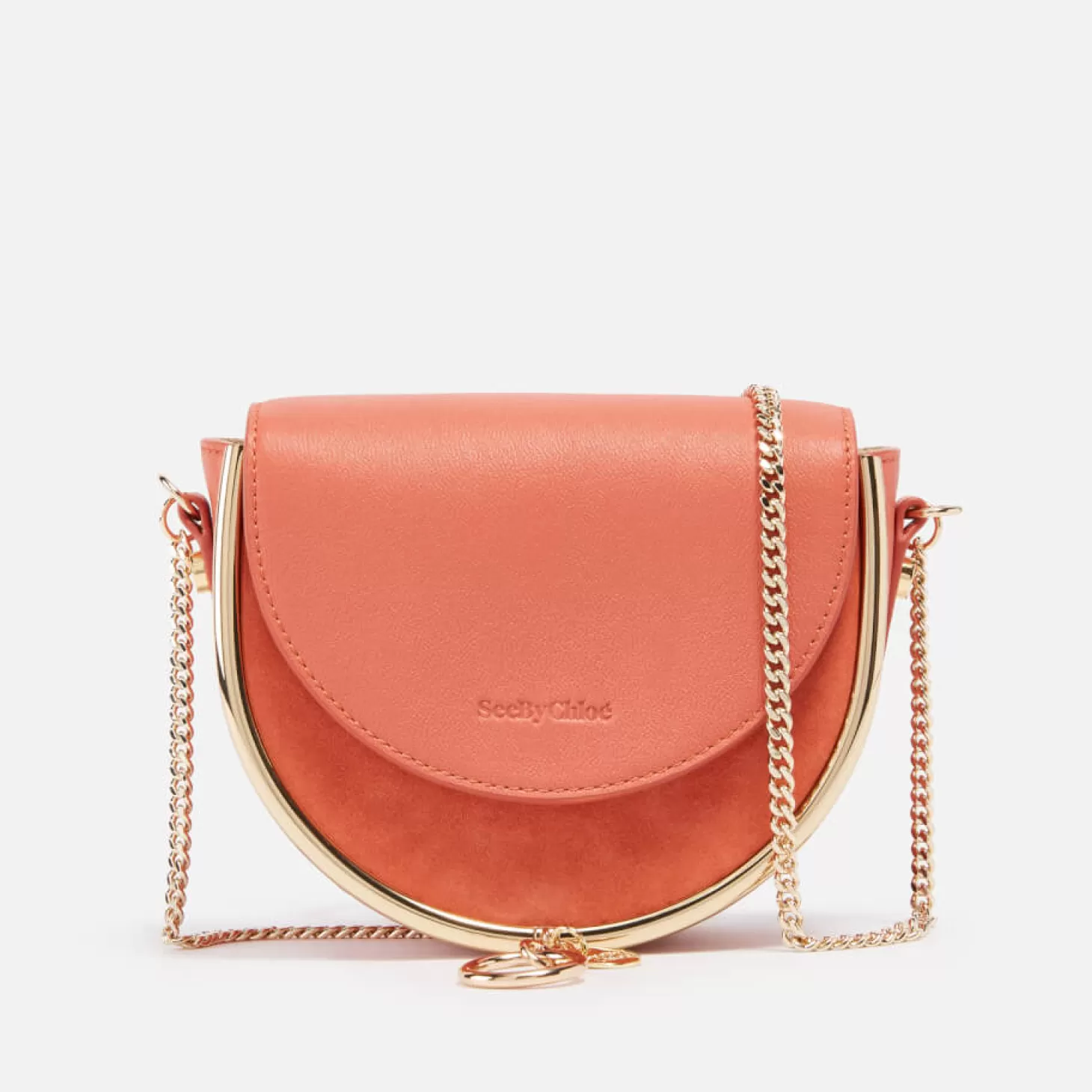 Mara Suede And Leather Cross-Body Bag*See By Chloe Hot