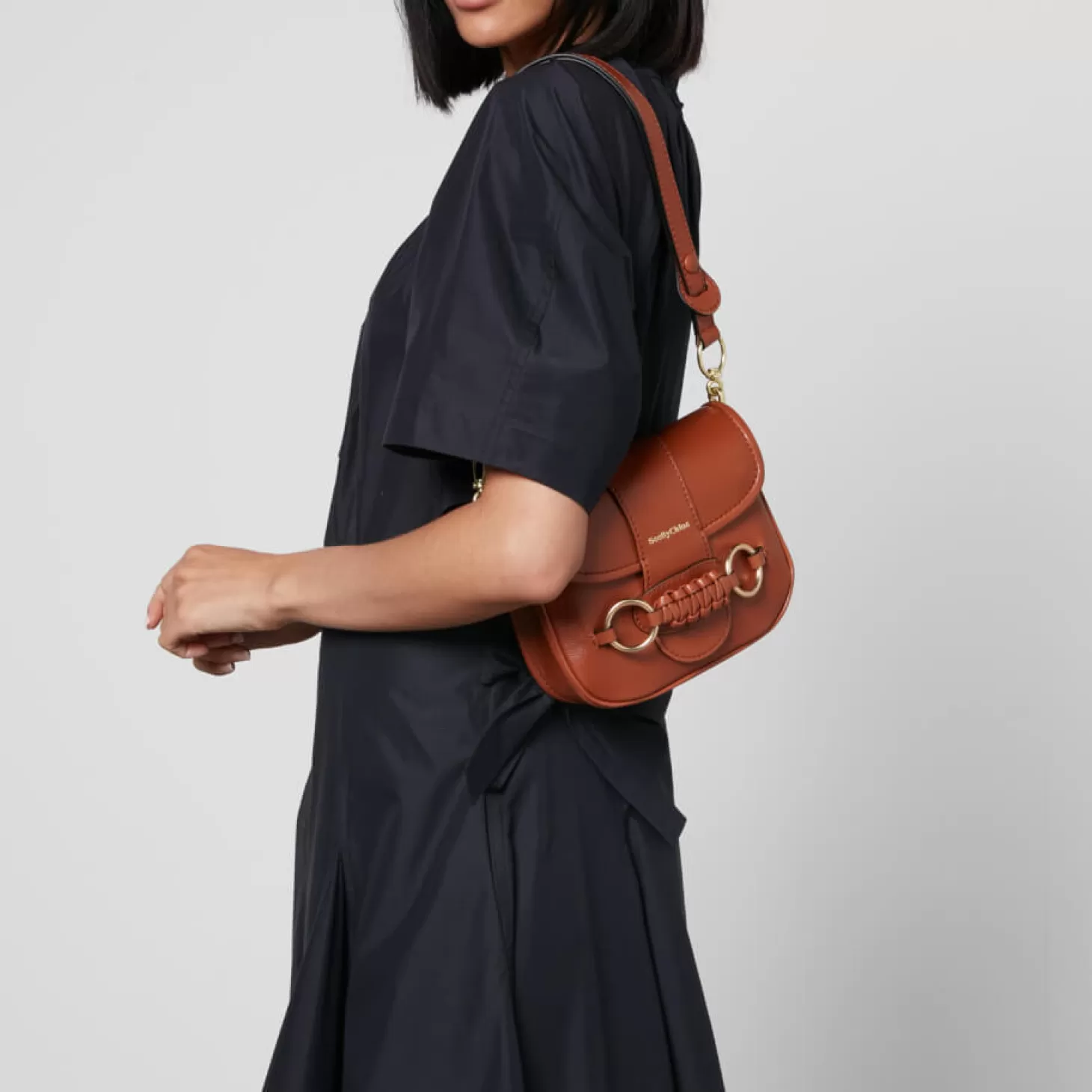 Saddie Leather Shoulder Bag*See By Chloe Fashion