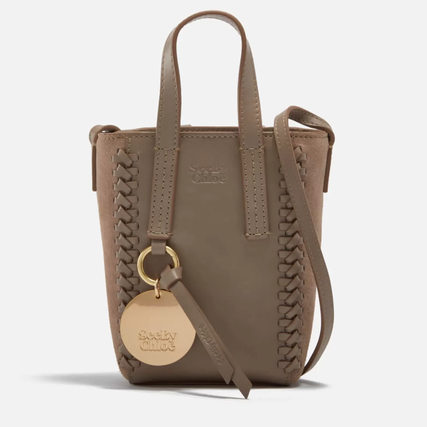 Tilda Mini Leather And Suede Bag*See By Chloe Cheap