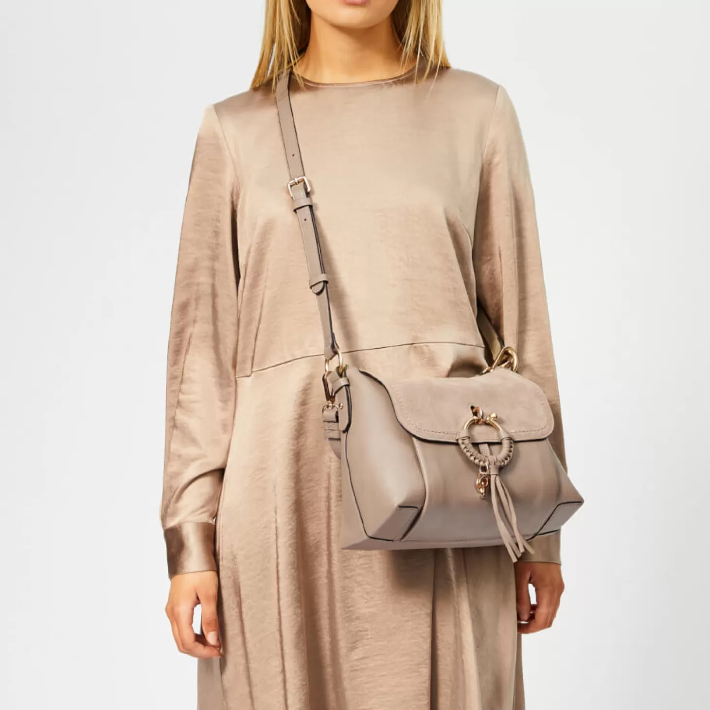 Women's Joan Small Hobo Bag - Motty Grey*See By Chloe Sale