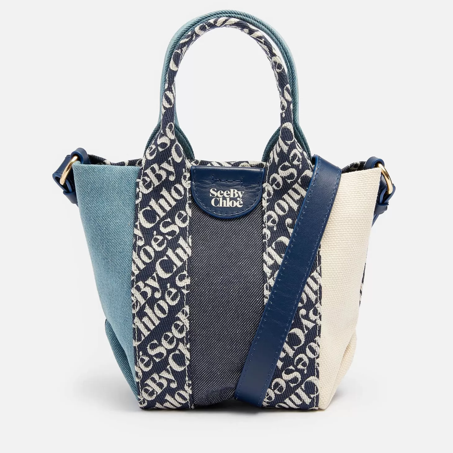 Women's Laetizia Mini Tote Bag - Royal Navy*See By Chloe Clearance