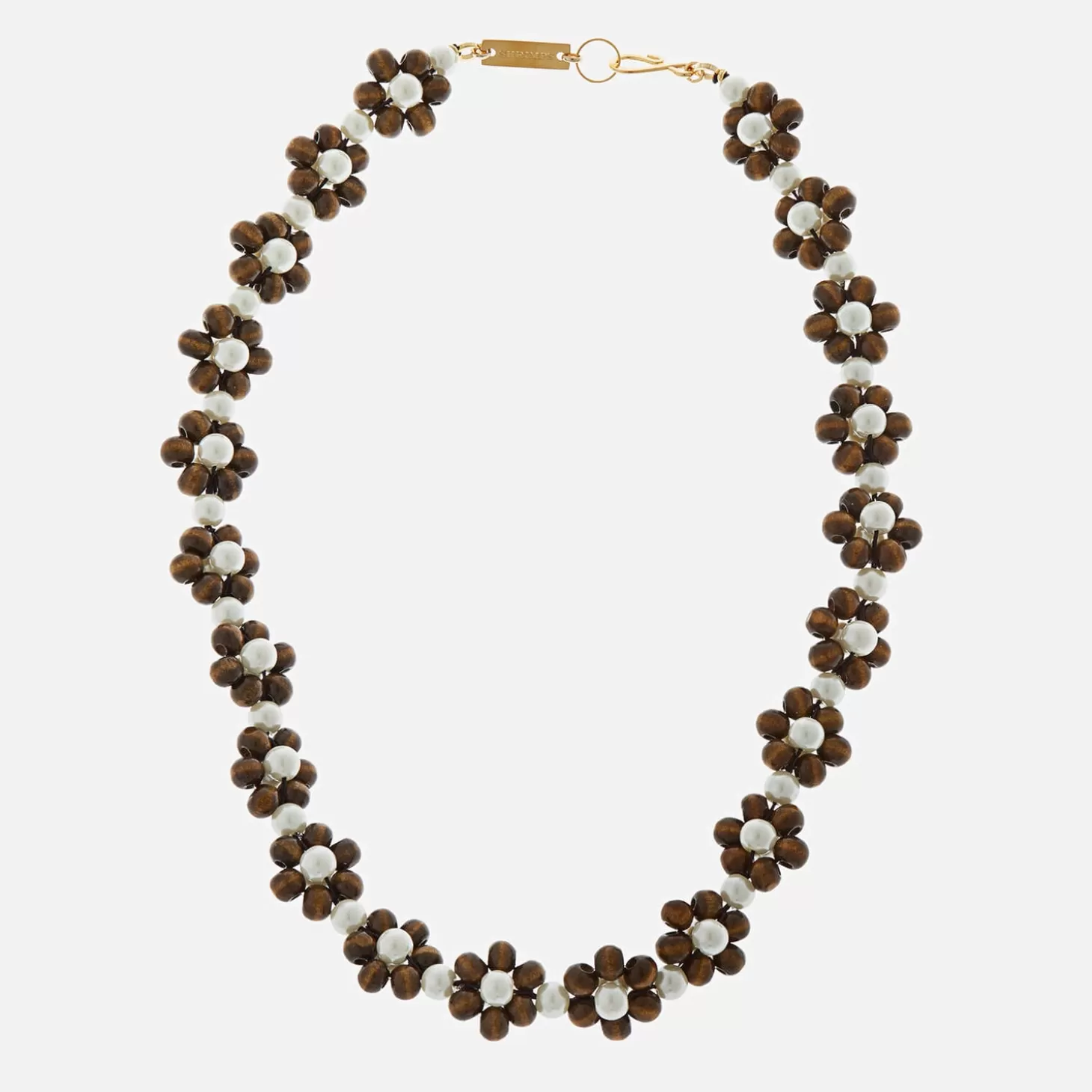 Ross Floral Faux Pearl And Beaded Necklace*Shrimps Flash Sale