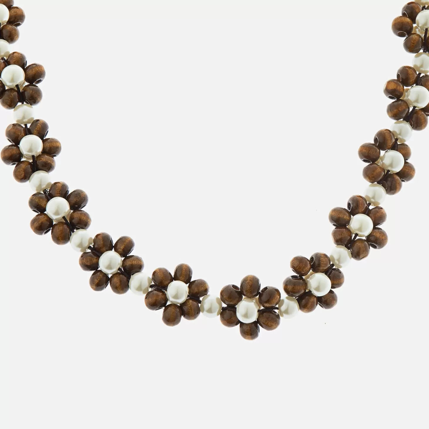 Ross Floral Faux Pearl And Beaded Necklace*Shrimps Flash Sale