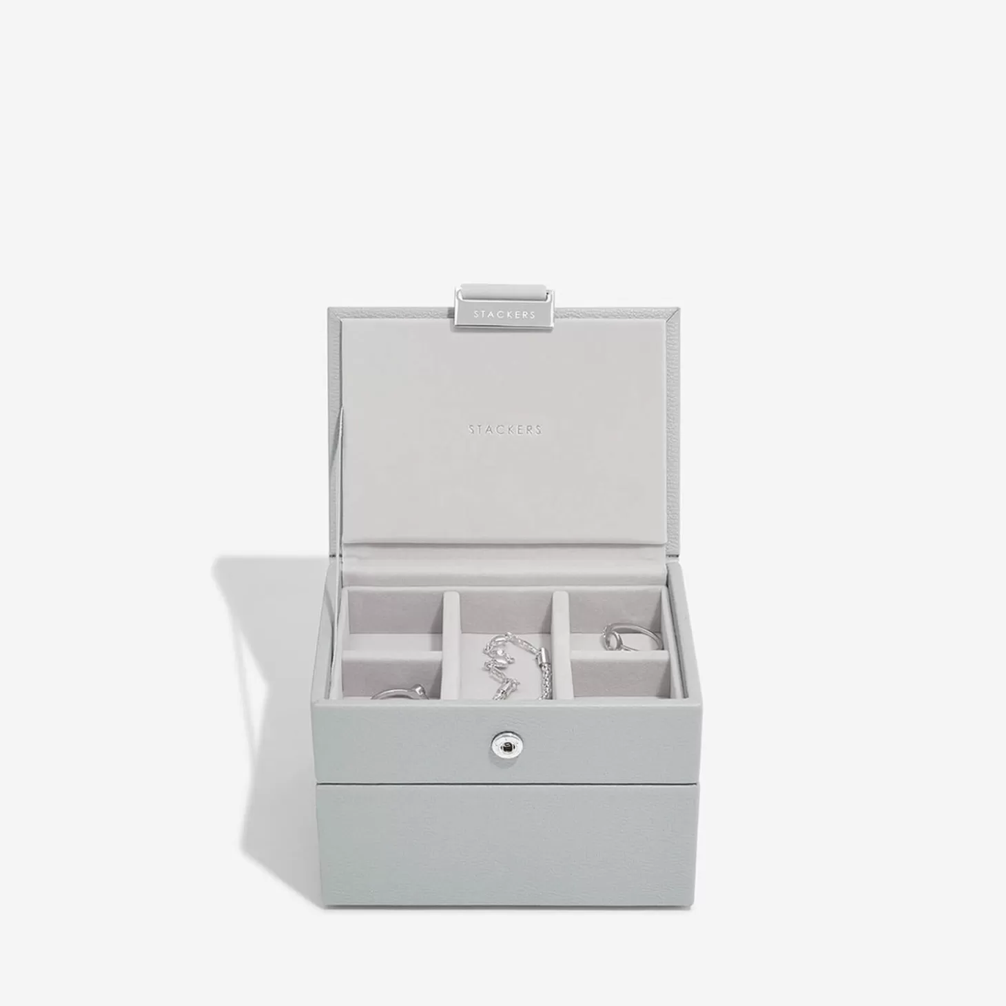 Micro 2 Set Jewellery Box - Pebble Grey*Stackers New