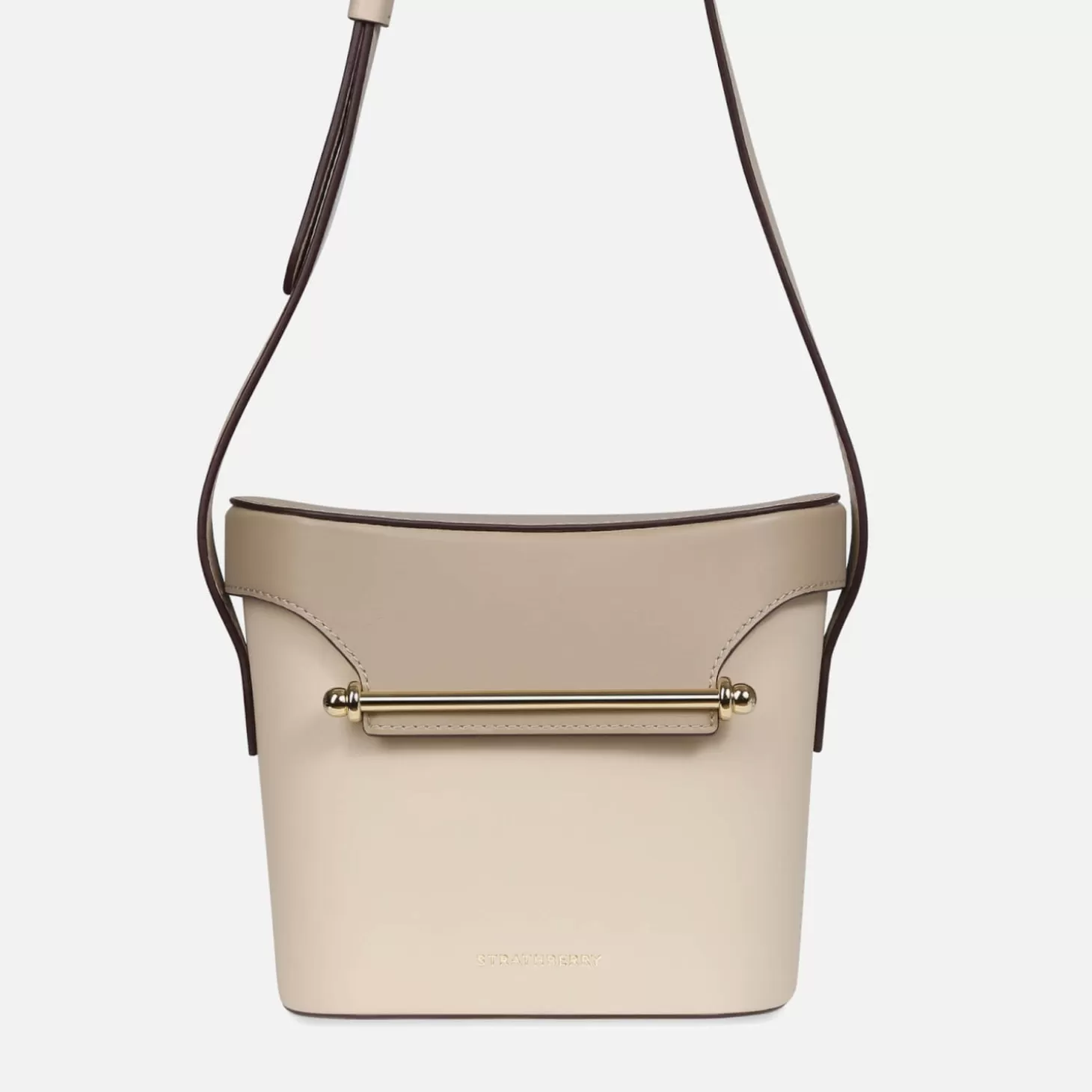 Safari Leather Crossbody Bag*Strathberry Cheap