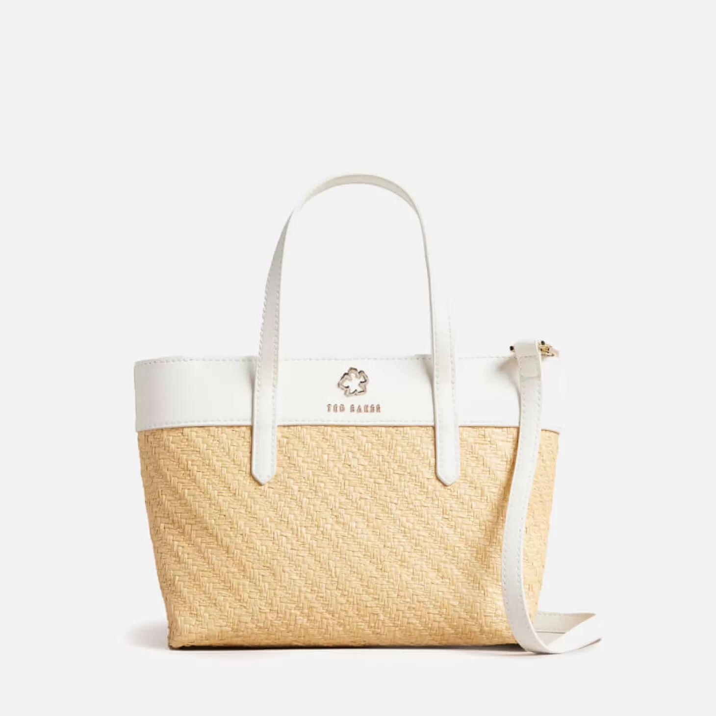 Blesha Magnolia Raffia Mini Tote Bag*Ted Baker Clearance