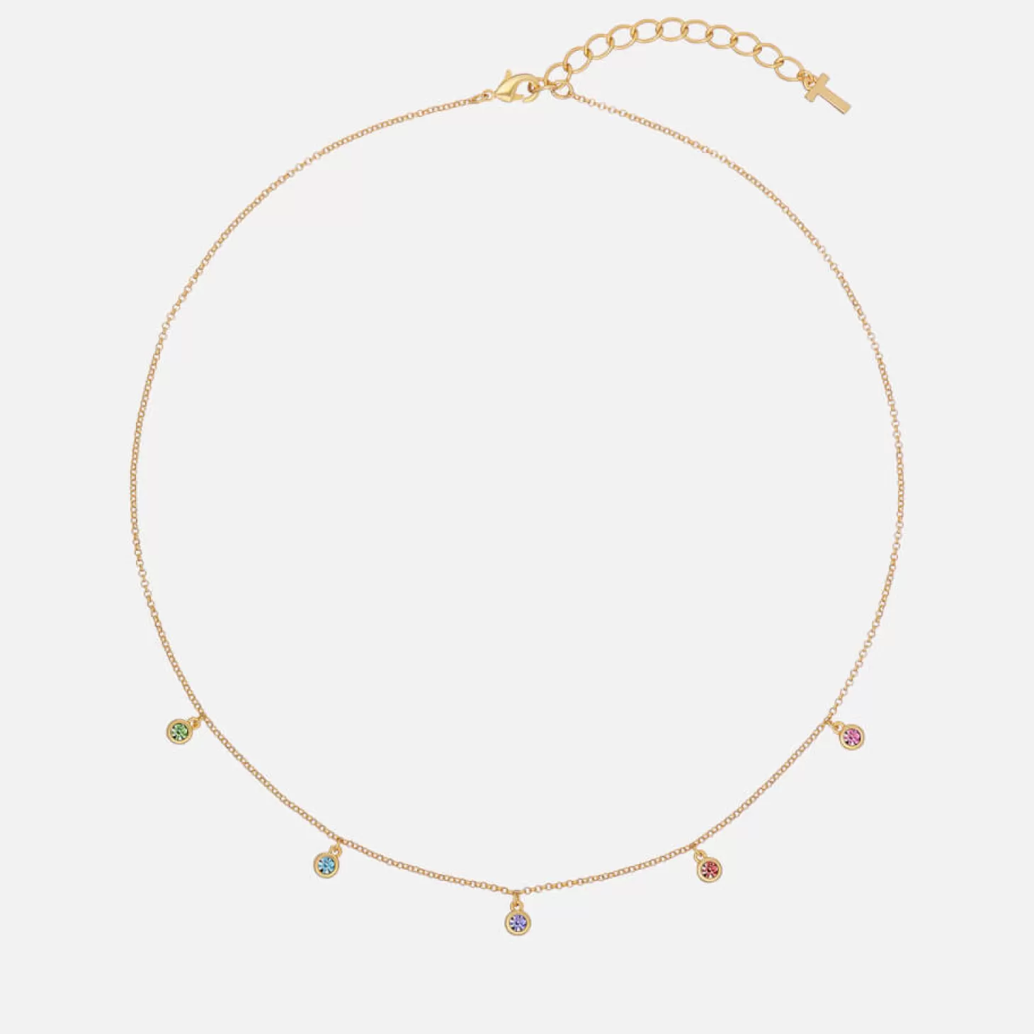 Clemmee Droplet Gold-Tone Necklace*Ted Baker Cheap