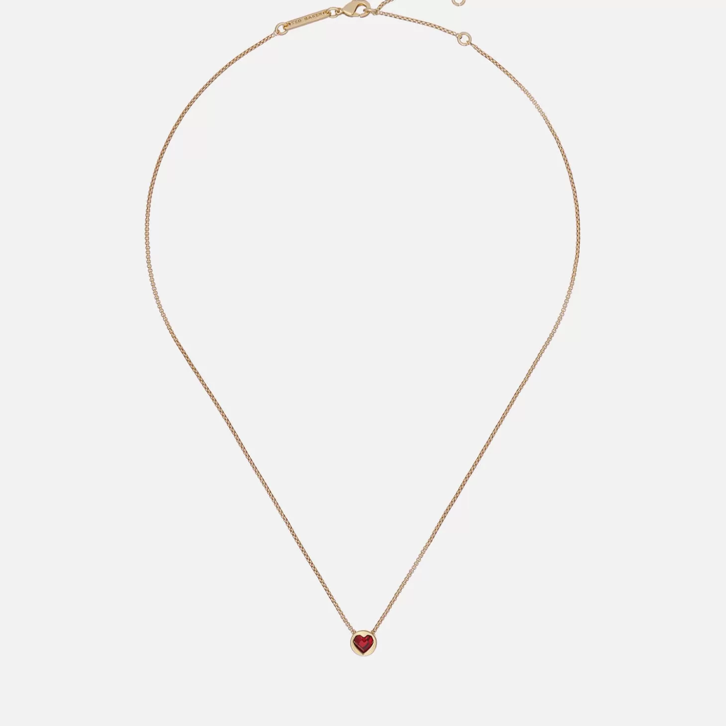 Harparh Heart Gold-Tone Necklace*Ted Baker Sale