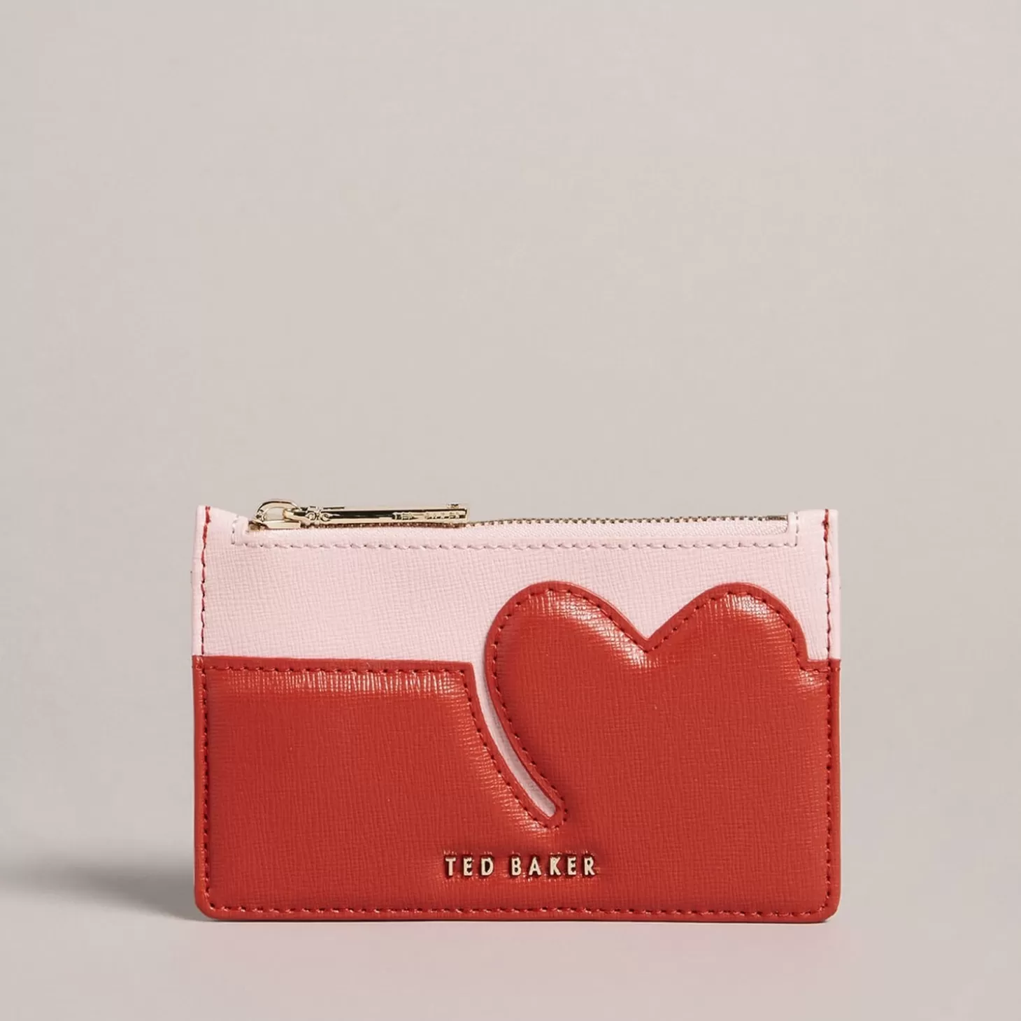 Huni Two-Tone Heart Leather Purse*Ted Baker Shop