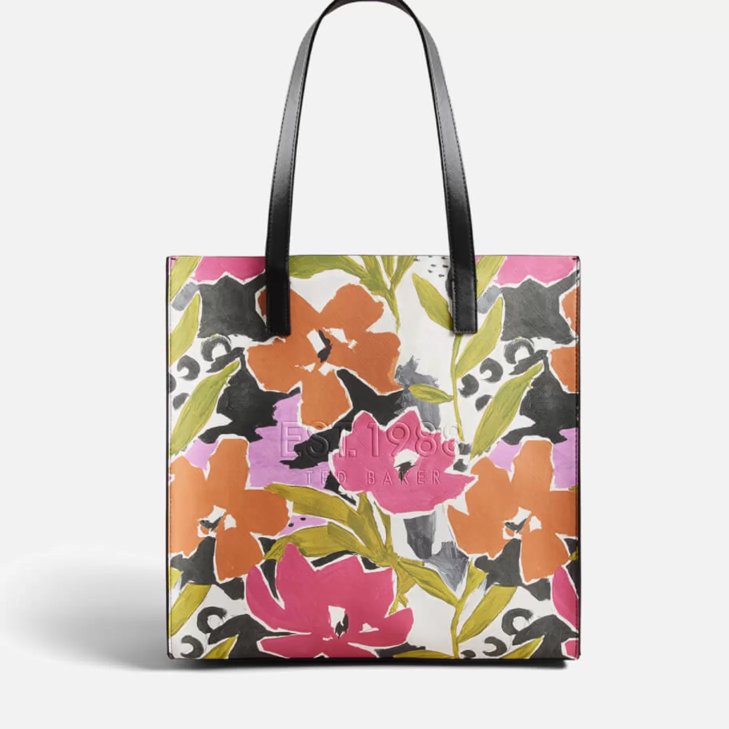 Malicon Large Floral-Print Faux Leather Tote Bag*Ted Baker Online