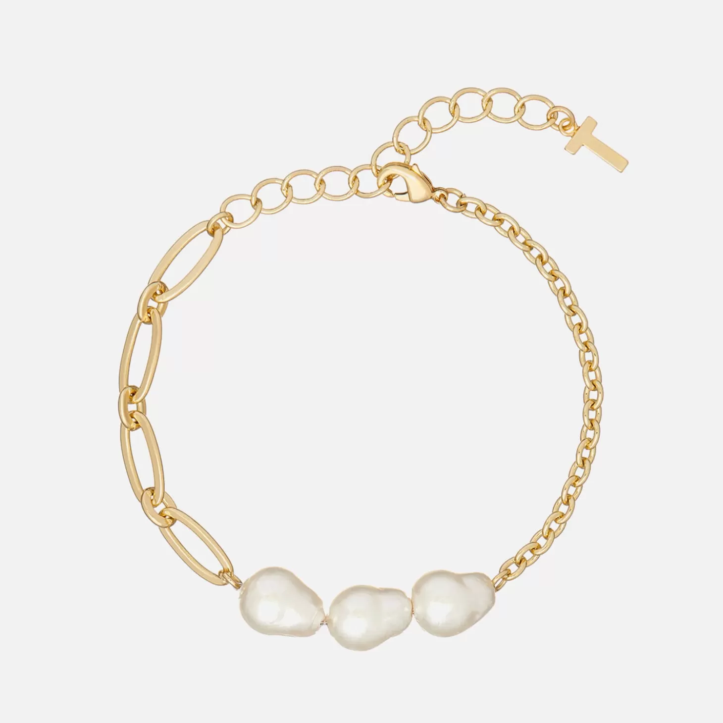 Peresha Gold-Tone And Faux Pearl Bracelet*Ted Baker Online