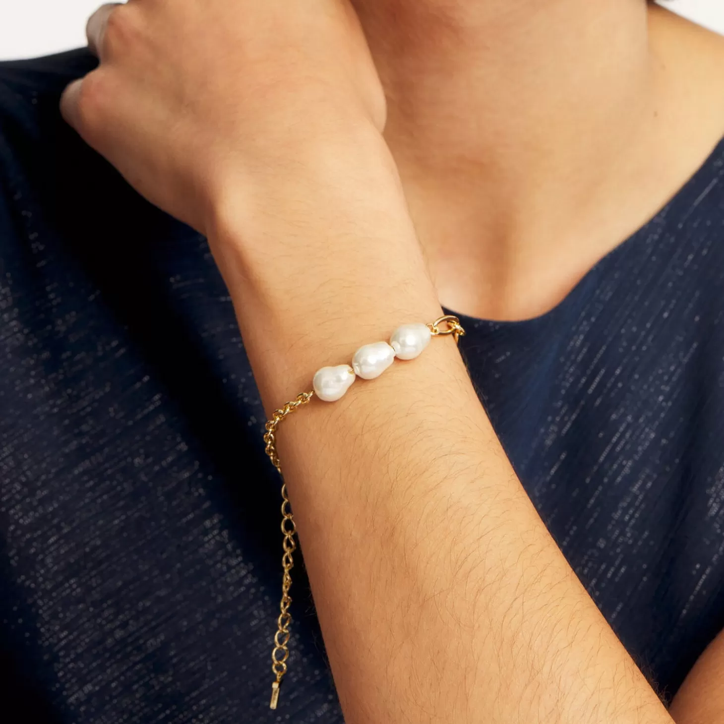 Peresha Gold-Tone And Faux Pearl Bracelet*Ted Baker Online