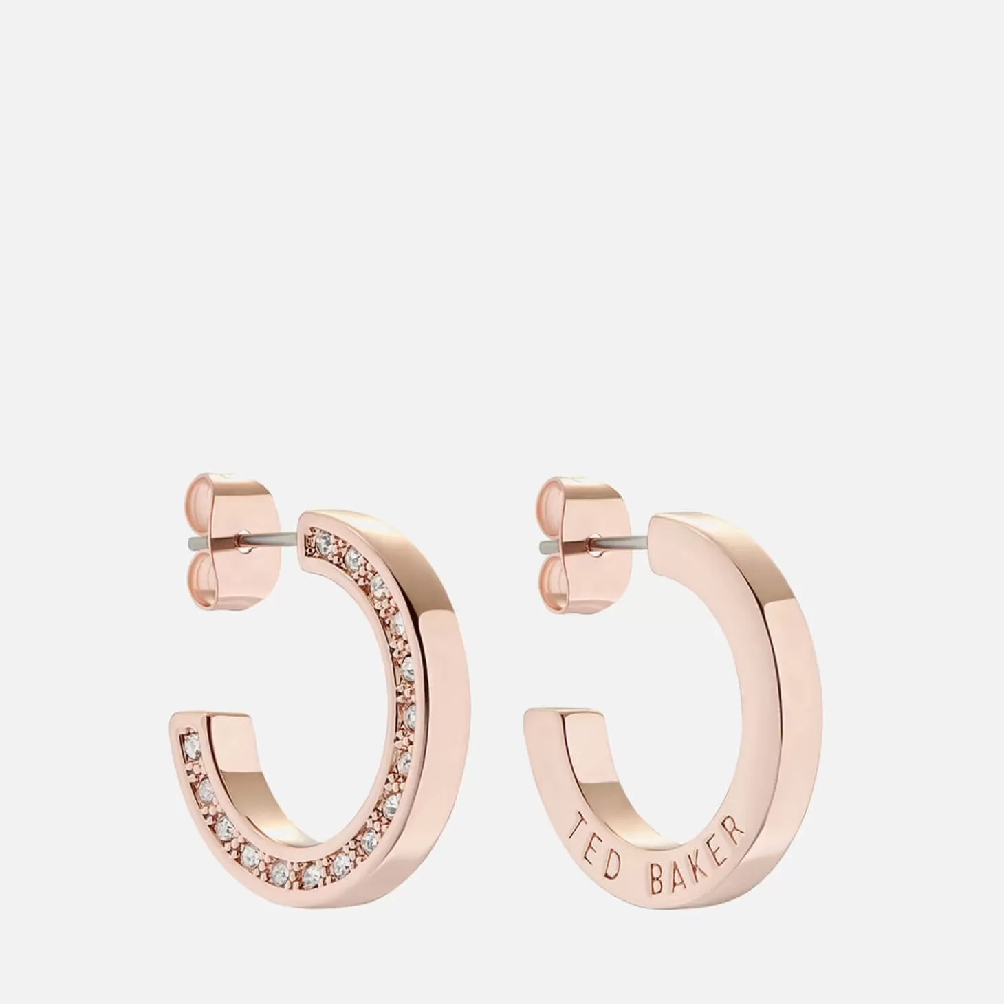 Senatta Crystal Gold-Tone Hoop Earrings*Ted Baker Online