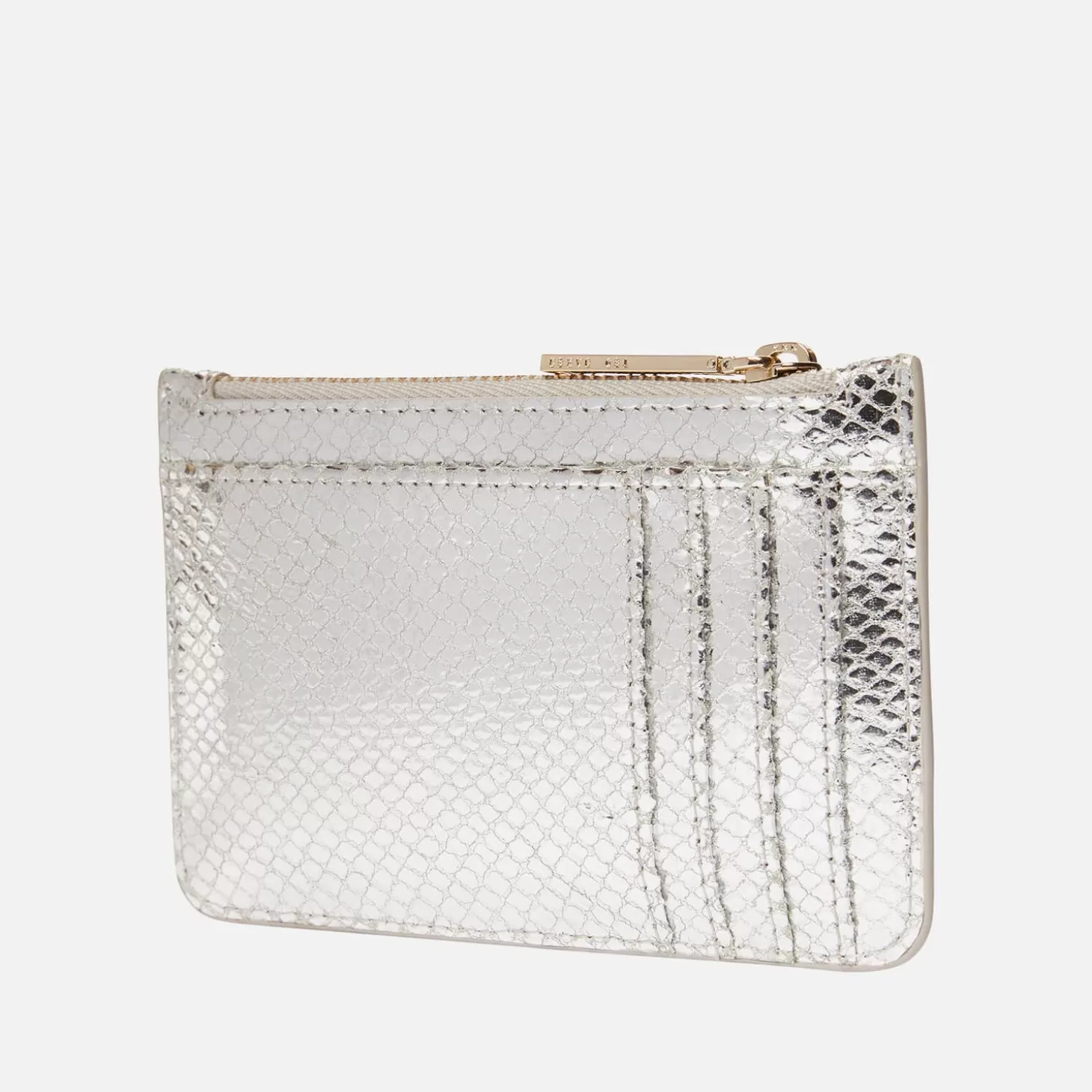 Silvez Snake-Effect Leather Card Holder*Ted Baker Best Sale