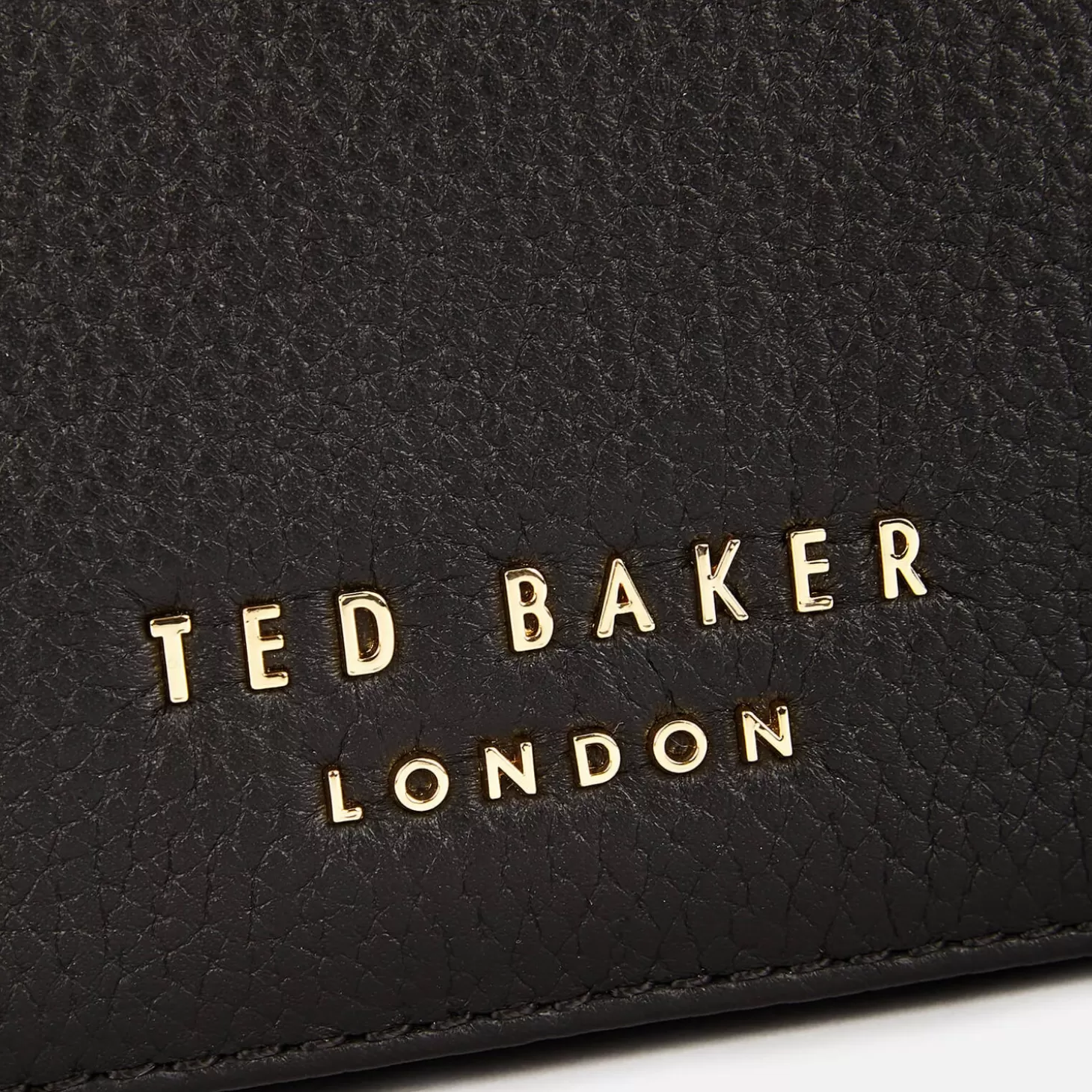 Women's Ammie Branded Webbing Strap Box Shoulder Bag - Jet-Black*Ted Baker Shop