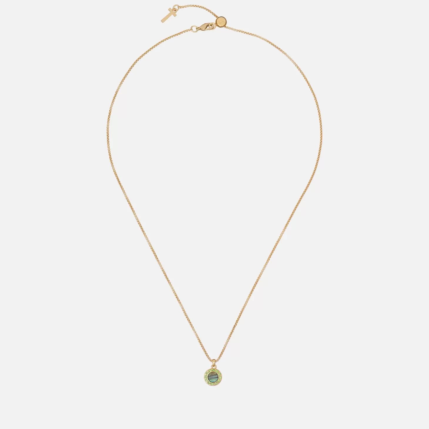 Women's Gemmarh: Gem Button Pendant - Goldgreen*Ted Baker Shop