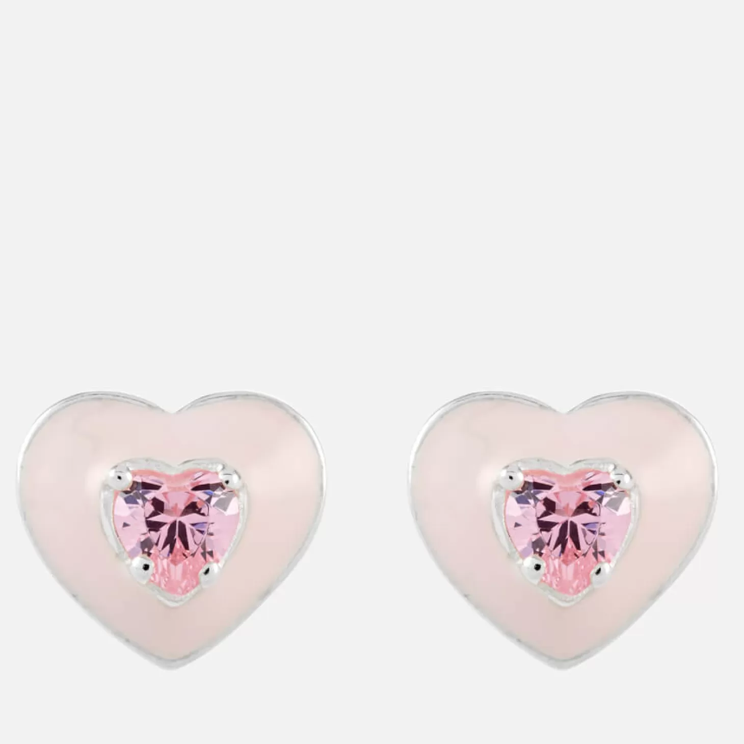 Charming Heart Silver-Tone Earrings*THOMAS SABO Flash Sale