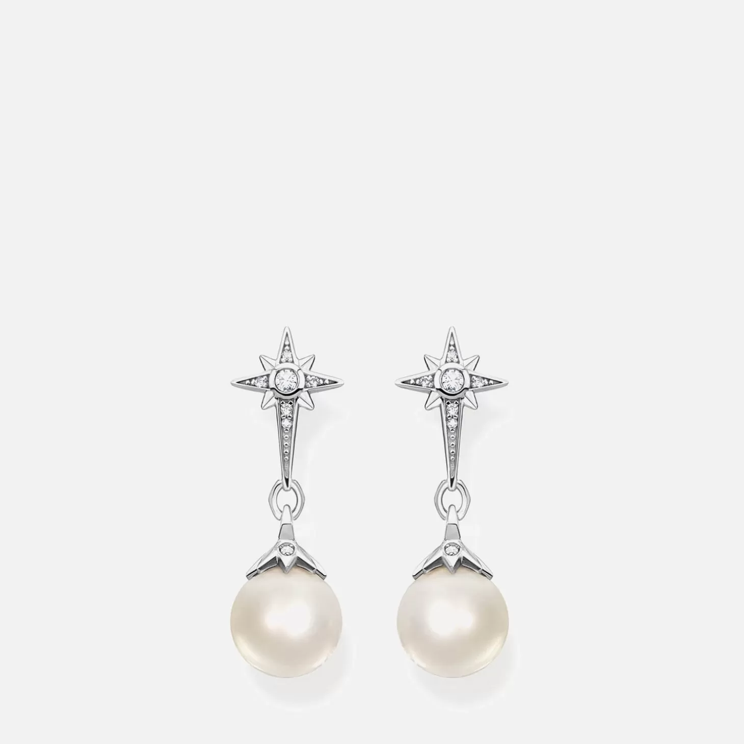 Sterling Silver And Freshwater Pearl Earrings*THOMAS SABO Clearance