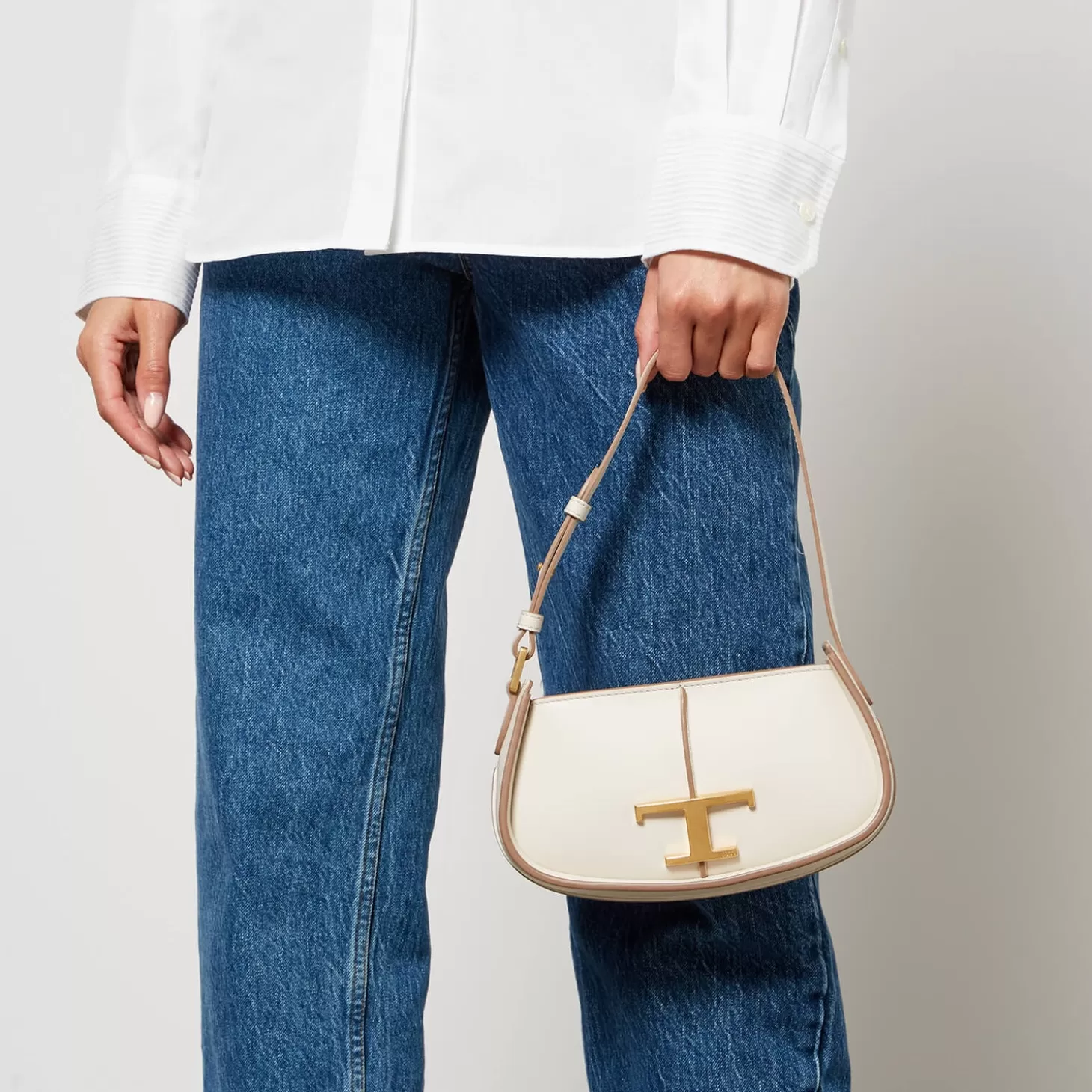 Micro Demi Lune Leather Bag*Tod's Store