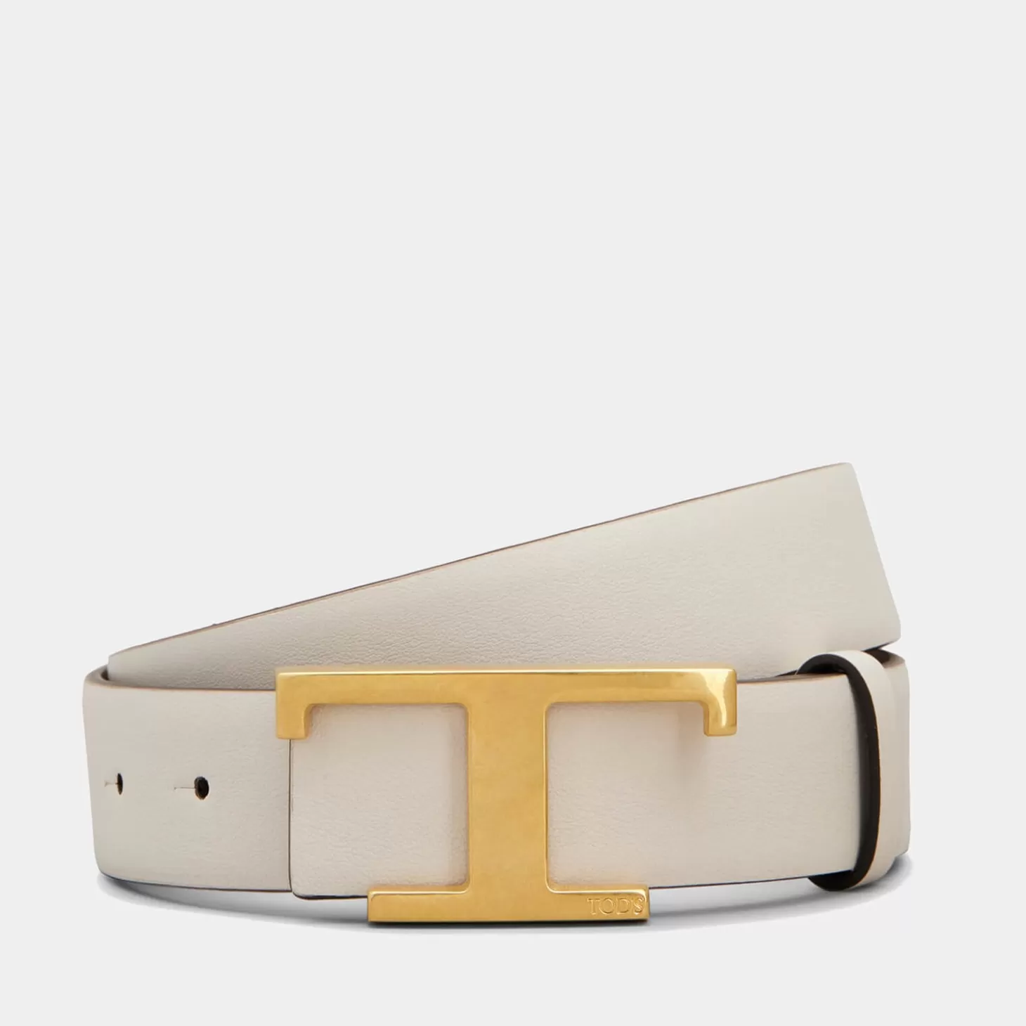 Reversible T Logo Leather Belt*Tod's Cheap