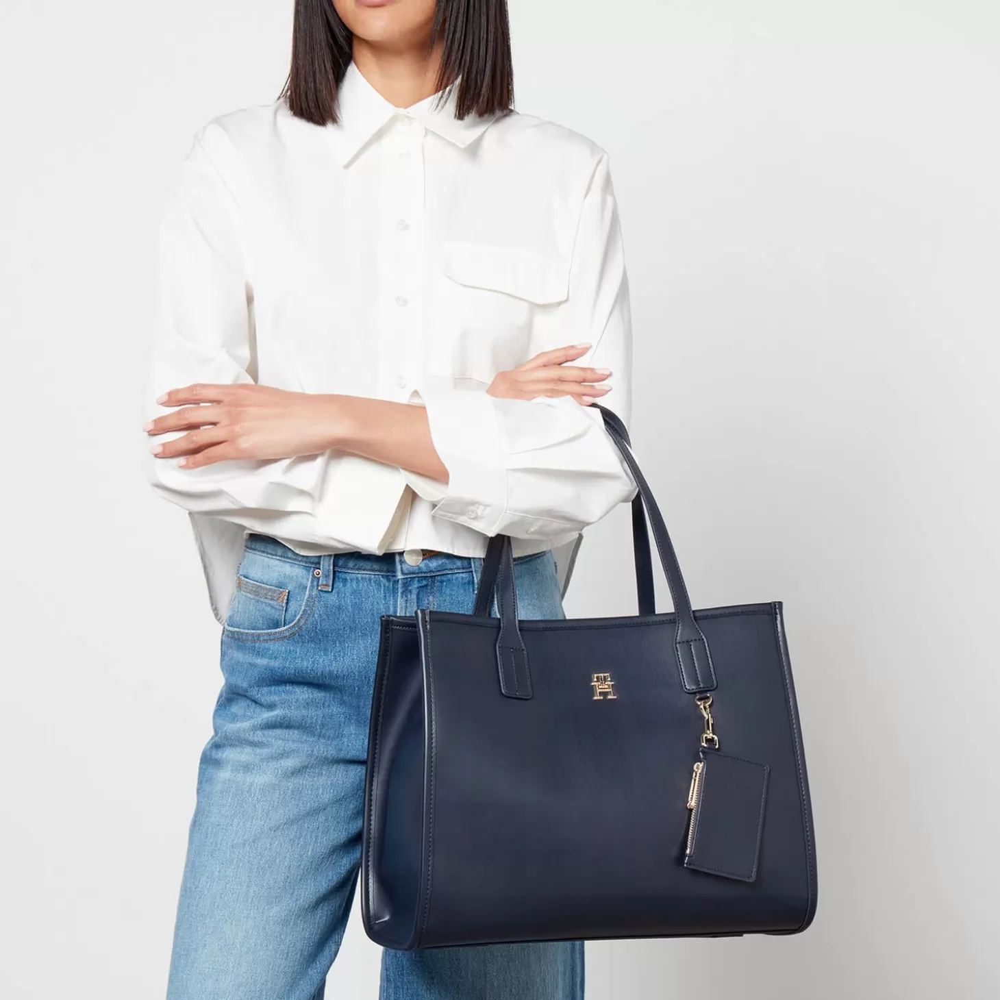 City Summer Faux Leather Tote Bag*Tommy Hilfiger Shop