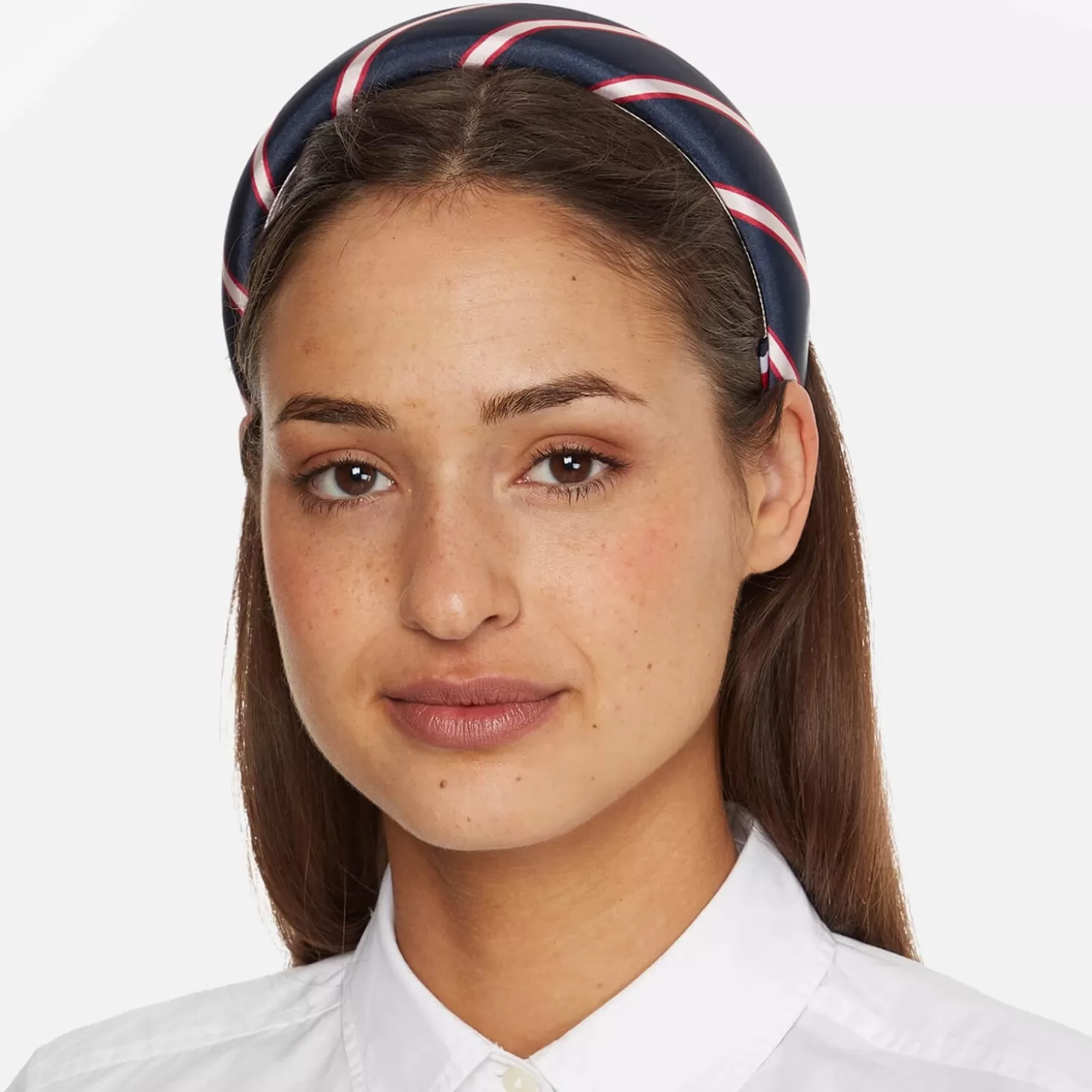 Iconic Striped Soft Satin Headband*Tommy Hilfiger Cheap