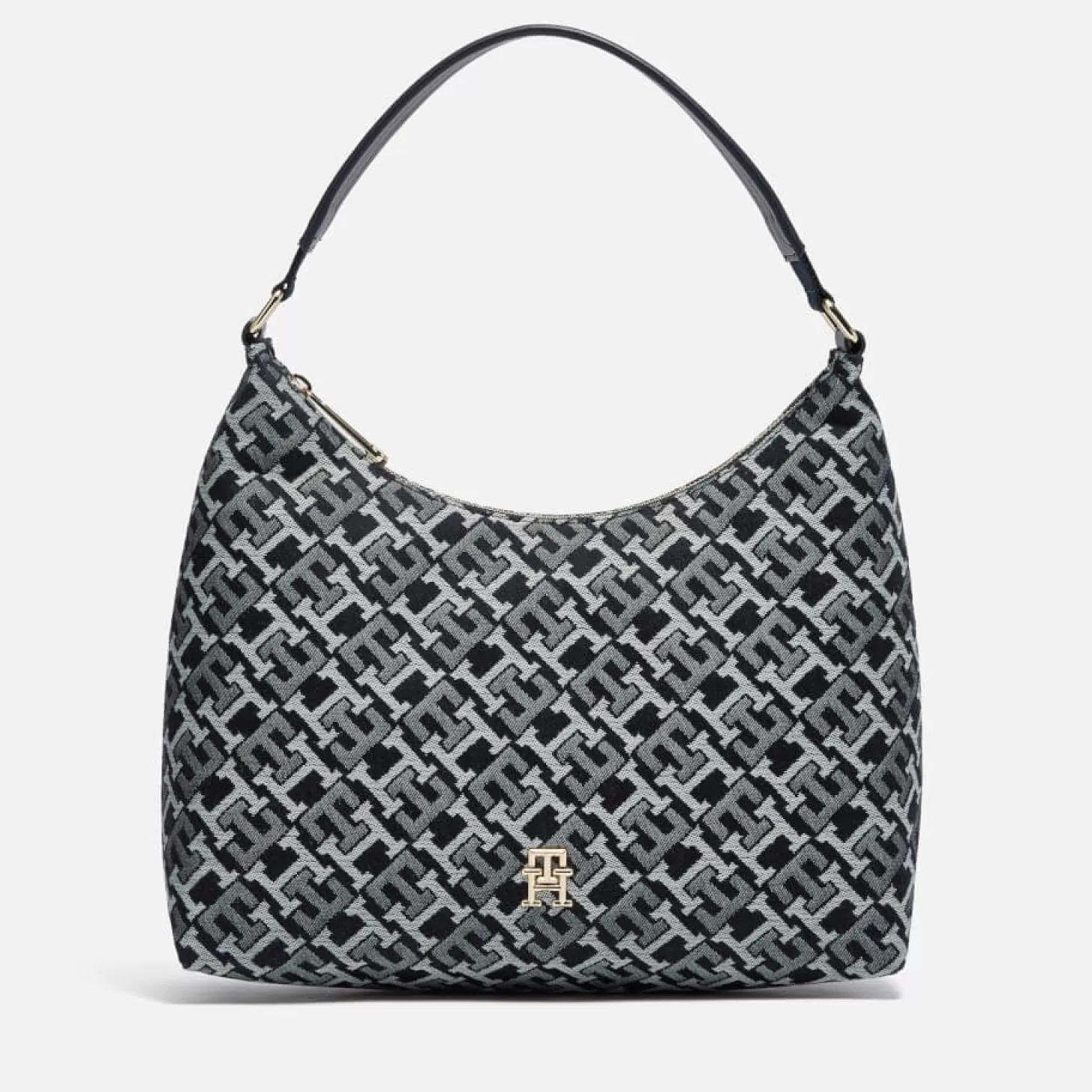 Iconic Tommy Denim-Jacquard Shoulder Bag*Tommy Hilfiger Hot