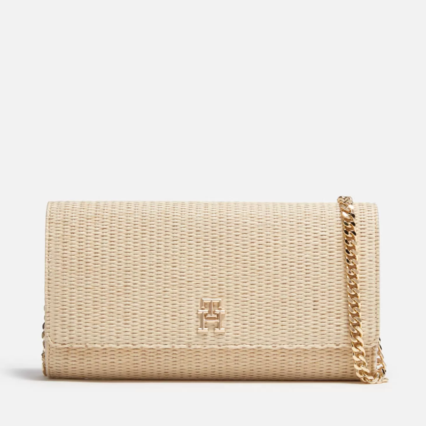 Summer Jute Clutch Bag*Tommy Hilfiger Cheap