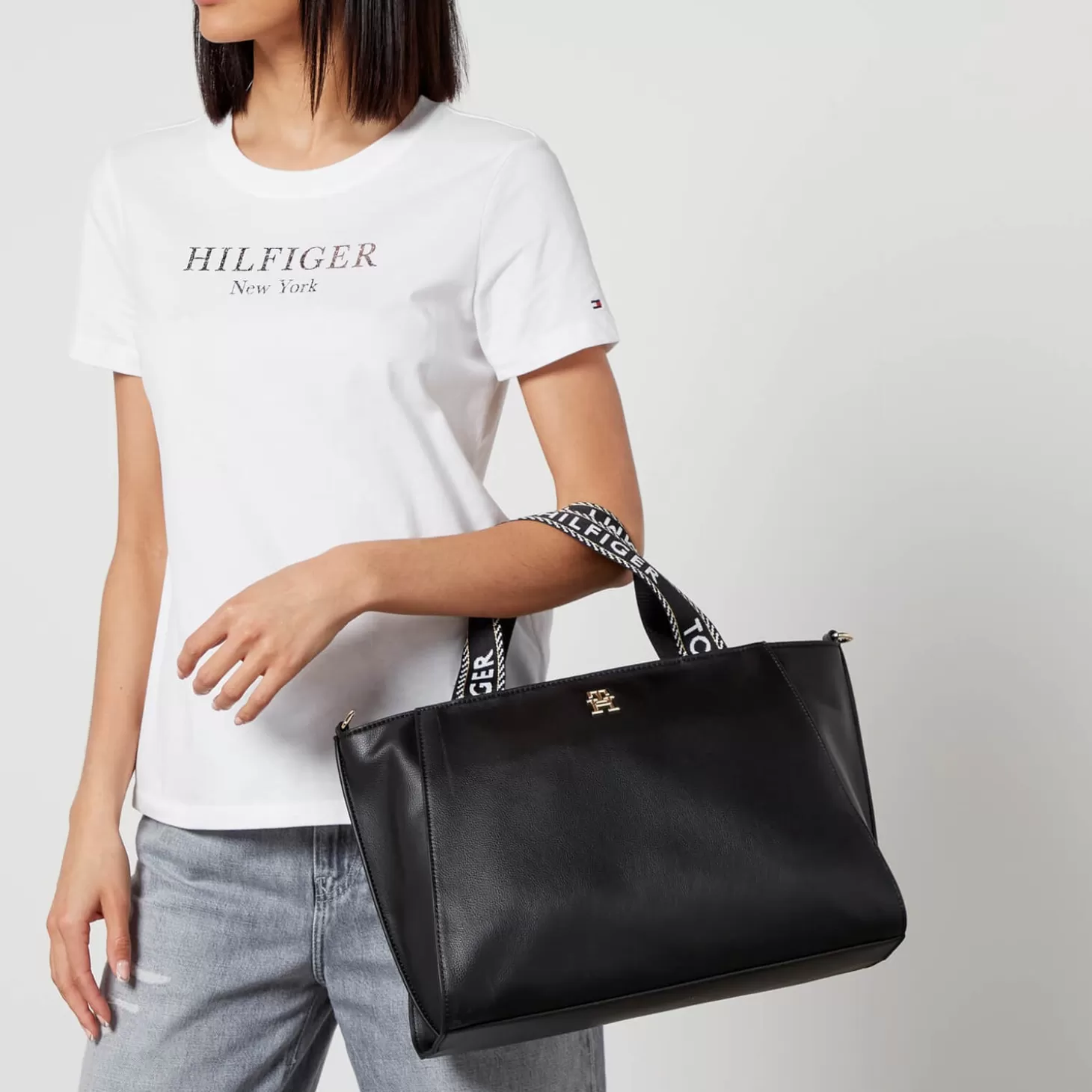 Tommy Life Faux Leather Tote Bag*Tommy Hilfiger Store