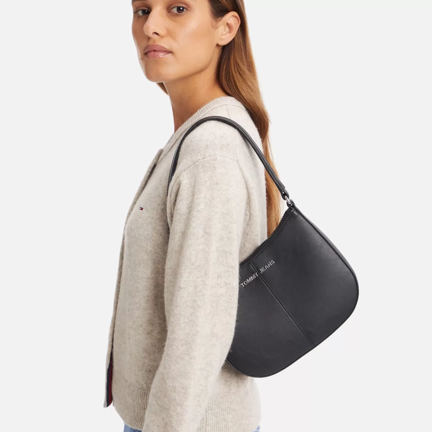 Femme Faux Leather Shoulder Bag*Tommy Jeans Shop