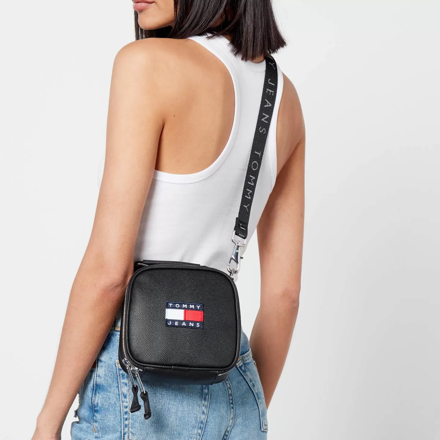 Heritage Faux Leather Crossbody Bag*Tommy Jeans Clearance